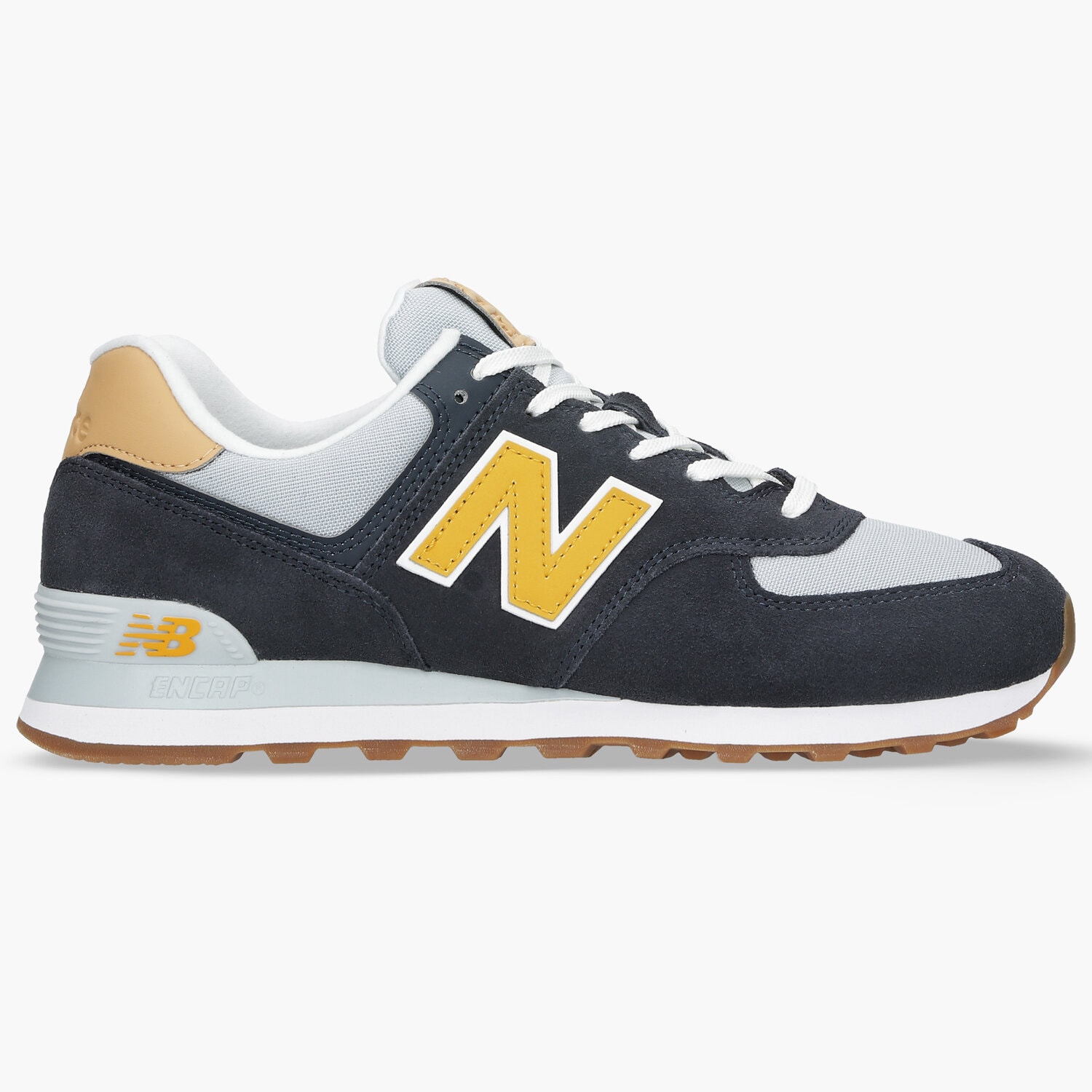 Buty sneakersy męskie NEW BALANCE 574 ML574NA2 SZARY