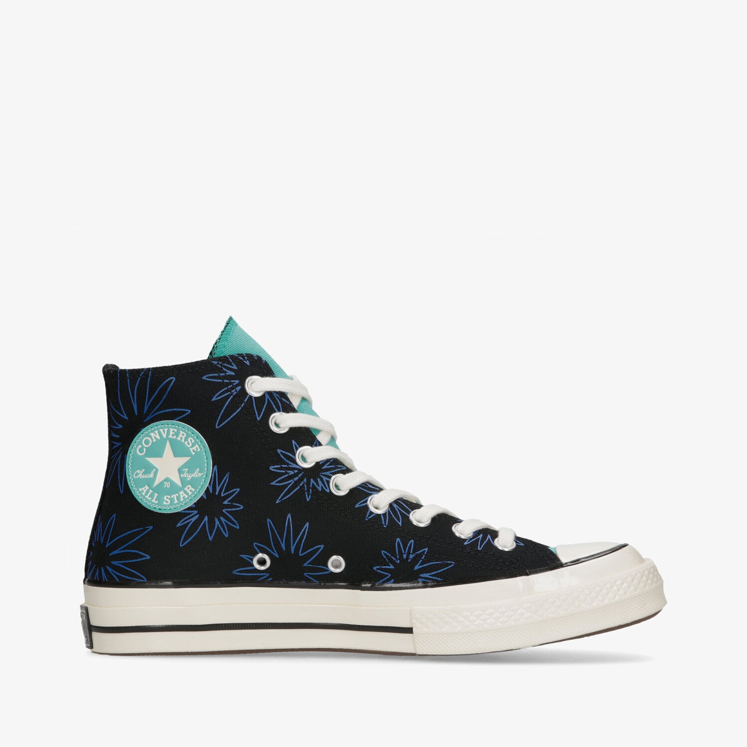 Buty sneakersy męskie CONVERSE CHUCK 70 UNITY FLORAL PRINT 172824C CZARNY