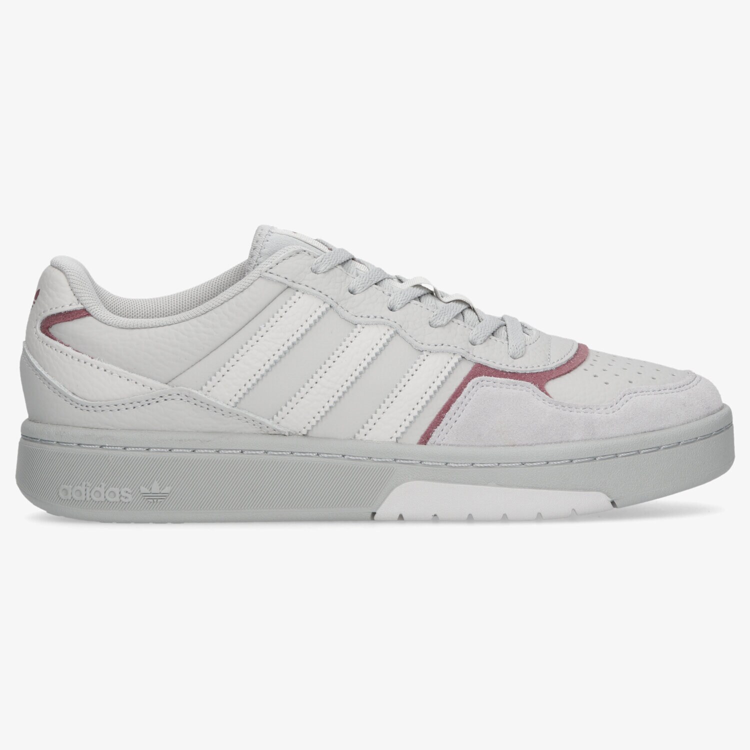 Buty sneakersy męskie ADIDAS COURT REFIT GY3592 SZARY
