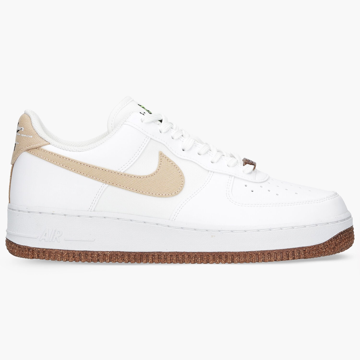 Buty sneakersy męskie NIKE AIR FORCE 1 '07 LV8 CZ0338-101 BIAŁY