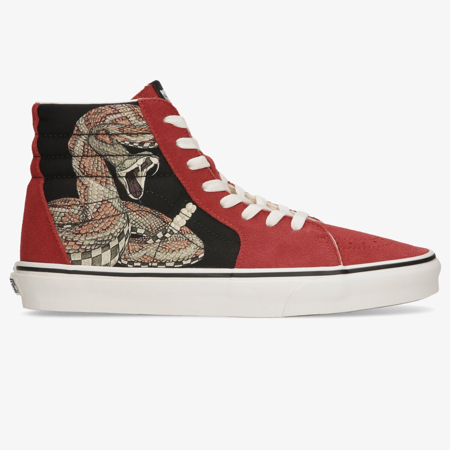 Buty sneakersy męskie VANS UA SK8-HI VN0A7Q5NB6K1 BRĄZOWY