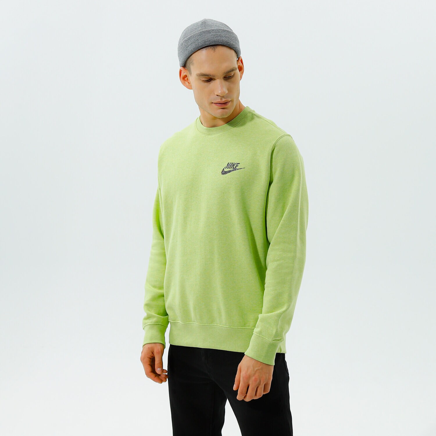 Bluza męska NIKE BLUZA M NSW SPE+ SB CRW REVIVAL DD7045-736 ŻÓŁTY