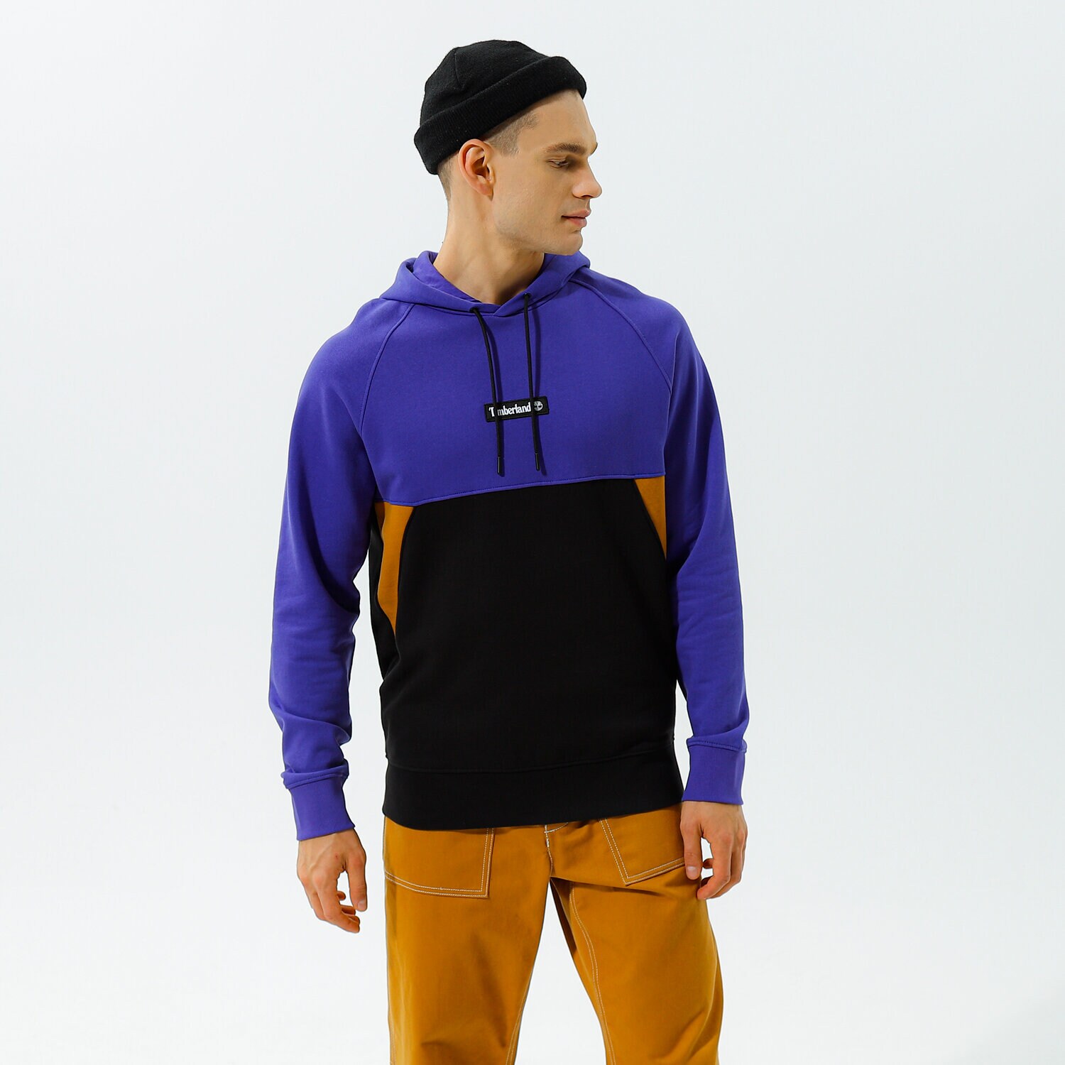 Bluza męska TIMBERLAND BLUZA Z KAPTUREM YC CUT & SEW HOODIE TB0A22KQCD31 FIOLETOWY