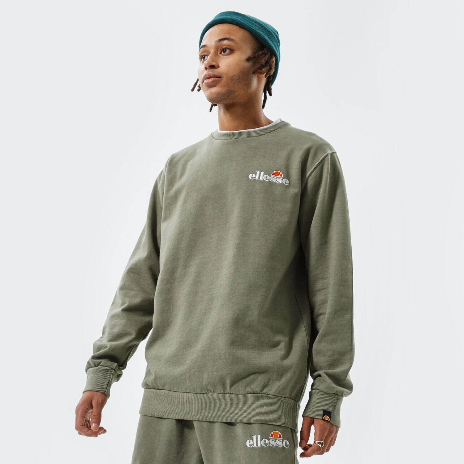 Bluza męska ELLESSE BLUZA CALENDULA SWEATSHIRT KHA SHK13145506 KHAKI