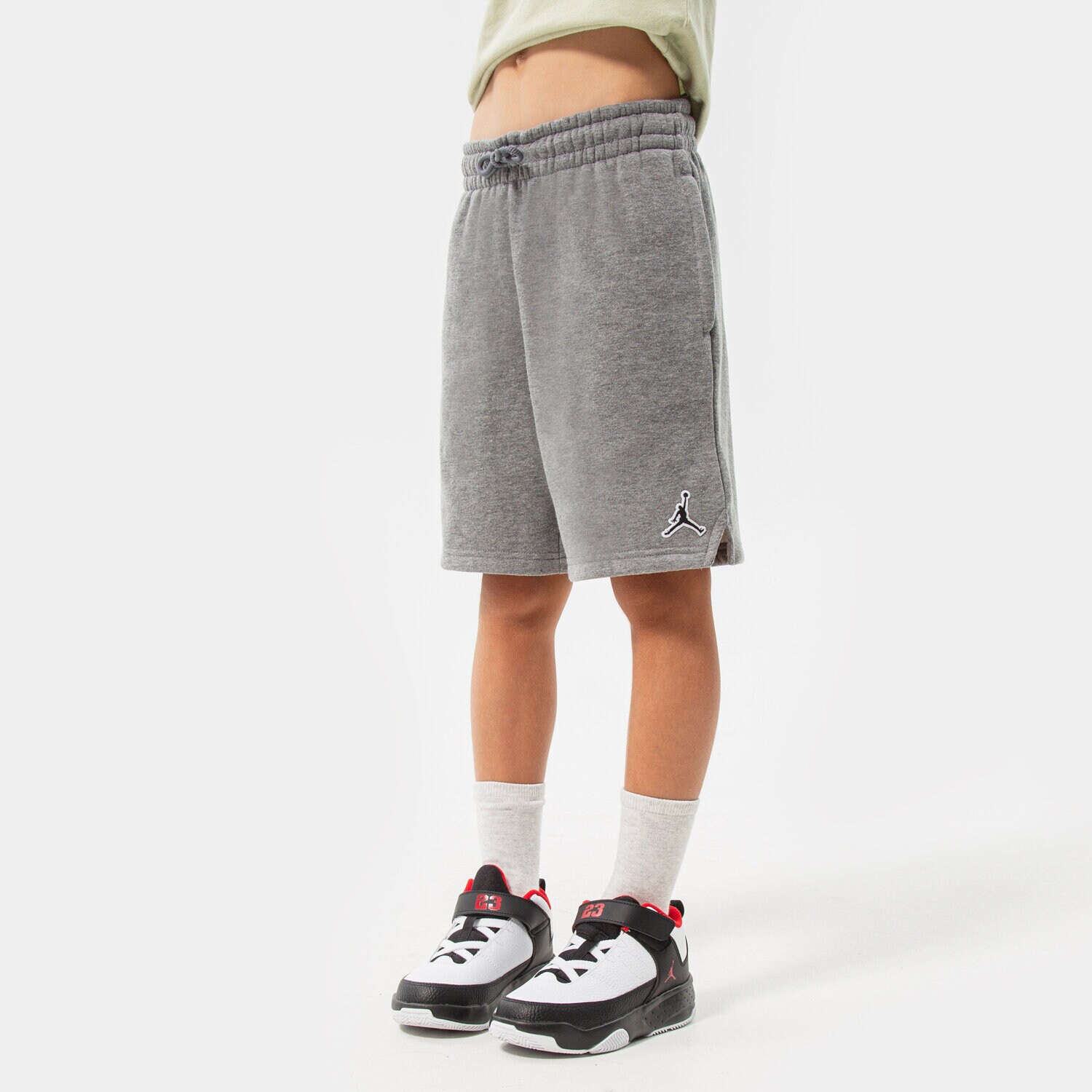 JORDAN SZORTY ESSENTIALS SHORT BOY 95A872-GEH SZARY