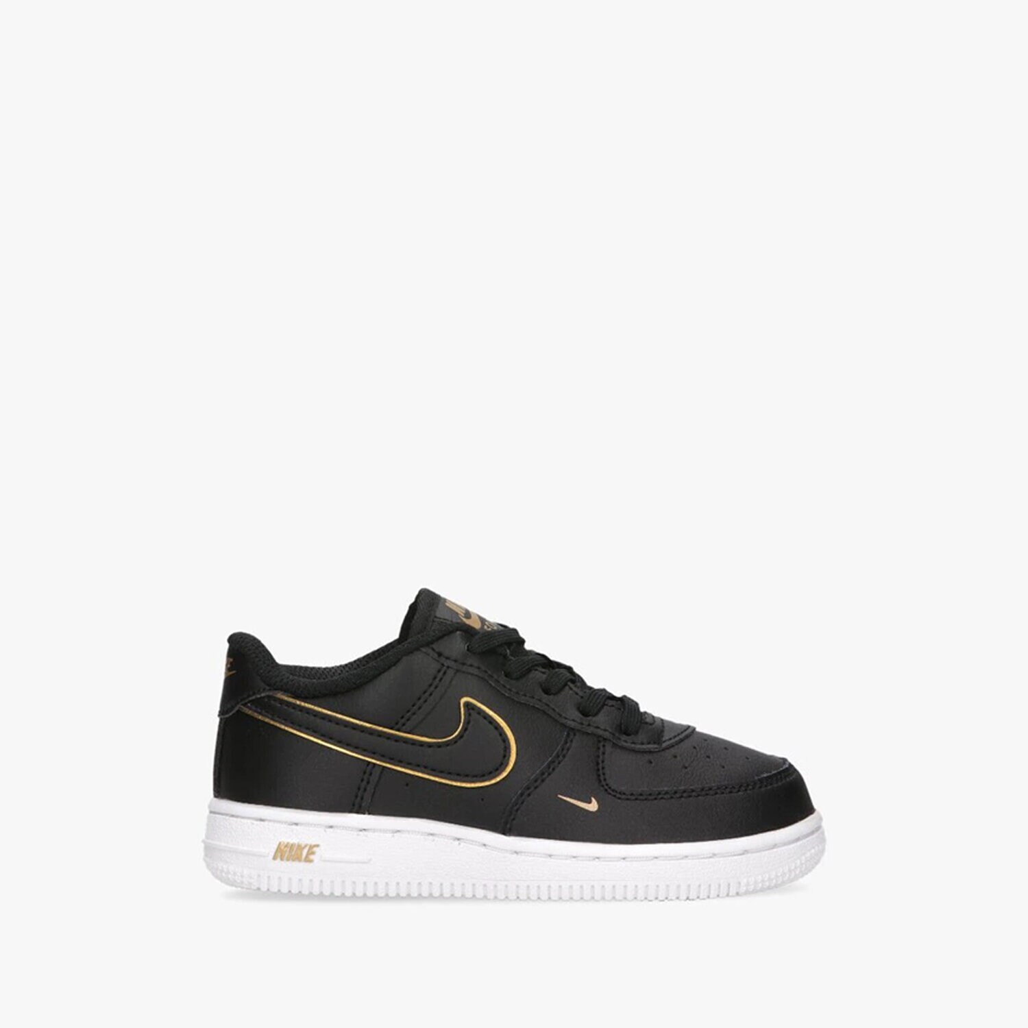Buty sneakersy dla dzieci NIKE FORCE 1 LV8 DM3387-001 CZARNY