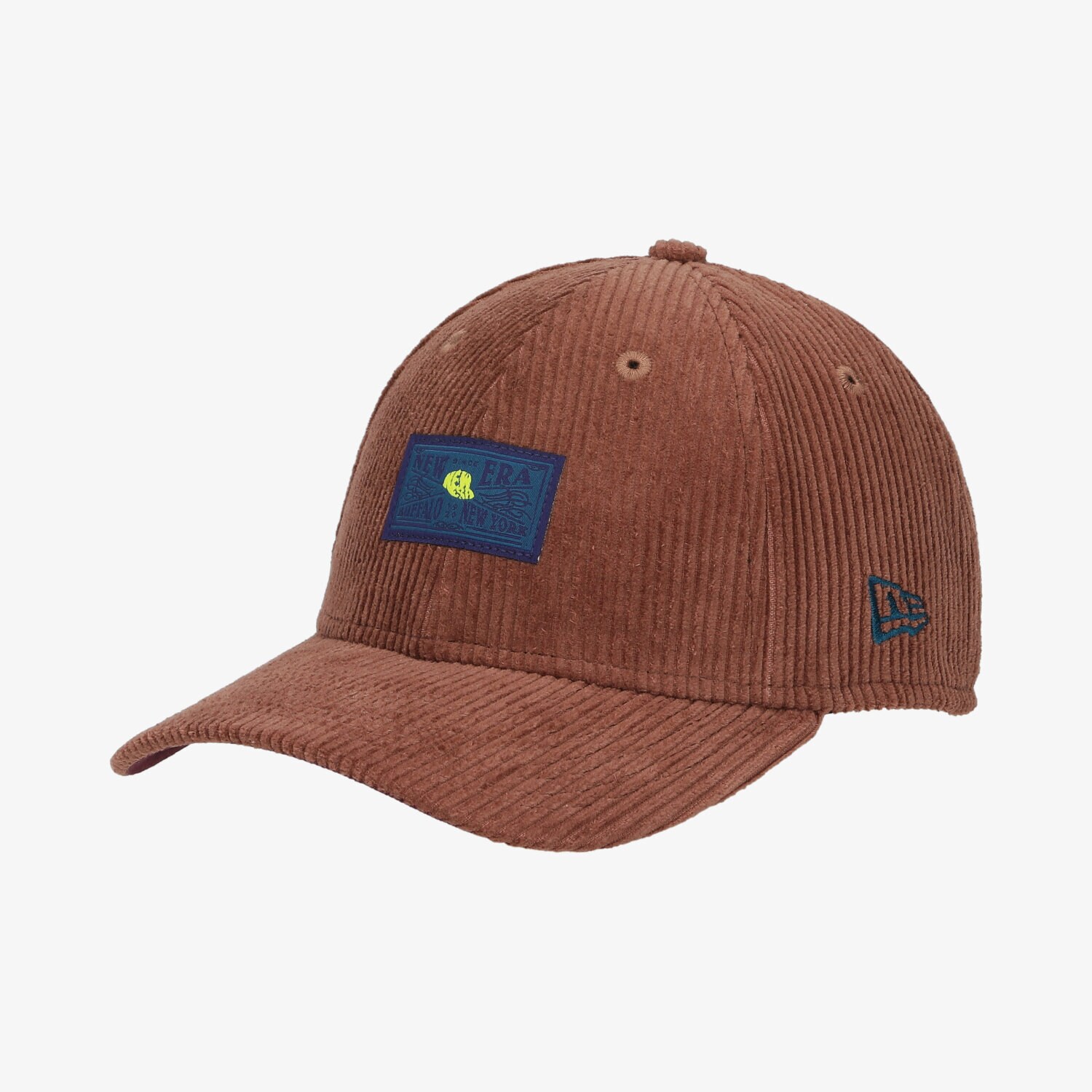 Czapka z daszkiem męska NEW ERA CZAPKA NE CORD PATCH 940 MRN NEW ERA MRN 60141580 BORDOWY