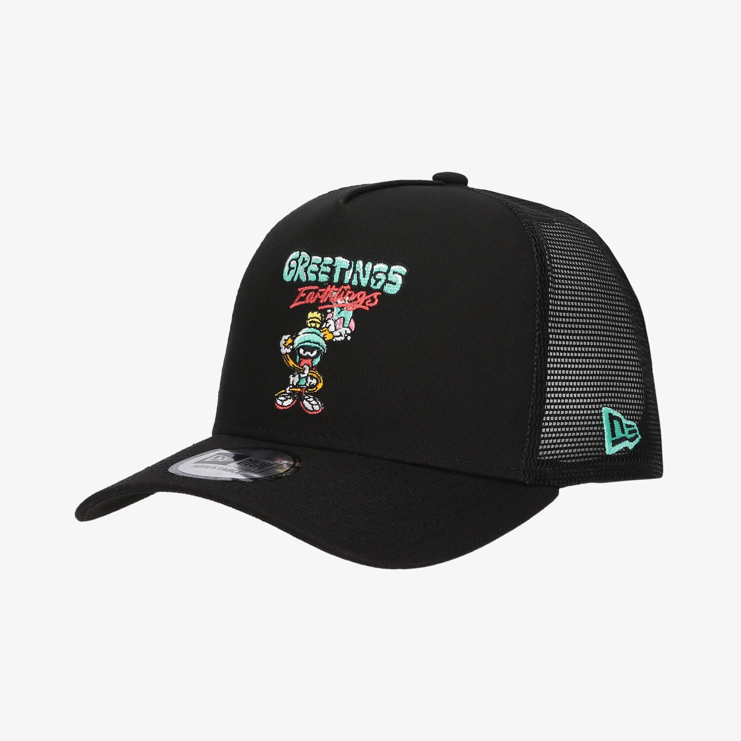 Czapka z daszkiem męska NEW ERA CZAPKA CHARACTER TRUCKER MARVIN MARVIN THE MARTIAN B 60141582 CZARNY