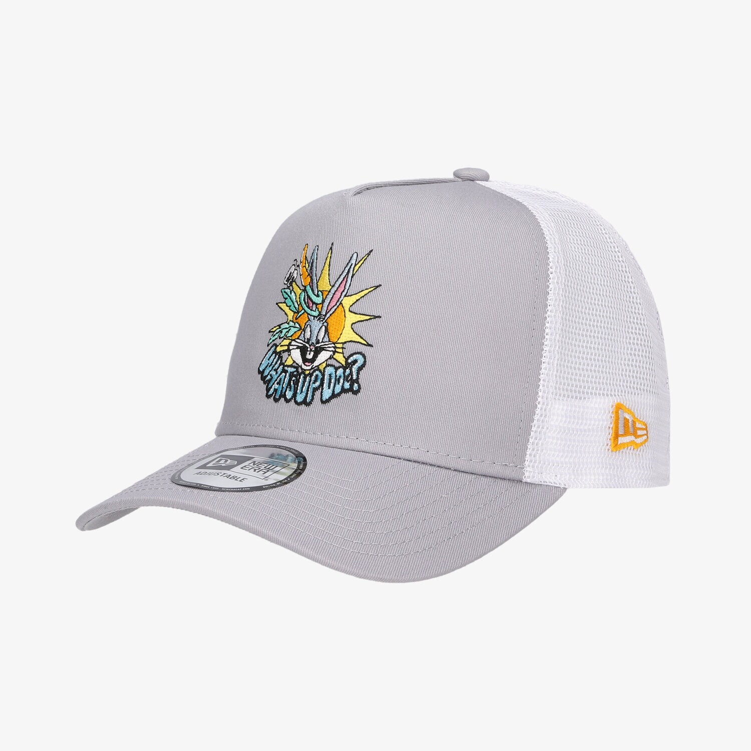 Czapka z daszkiem męska NEW ERA CZAPKA CHARACTER TRUCKER BUGS BUNNY BUGS BUNNY GRA 60141575 SZARY