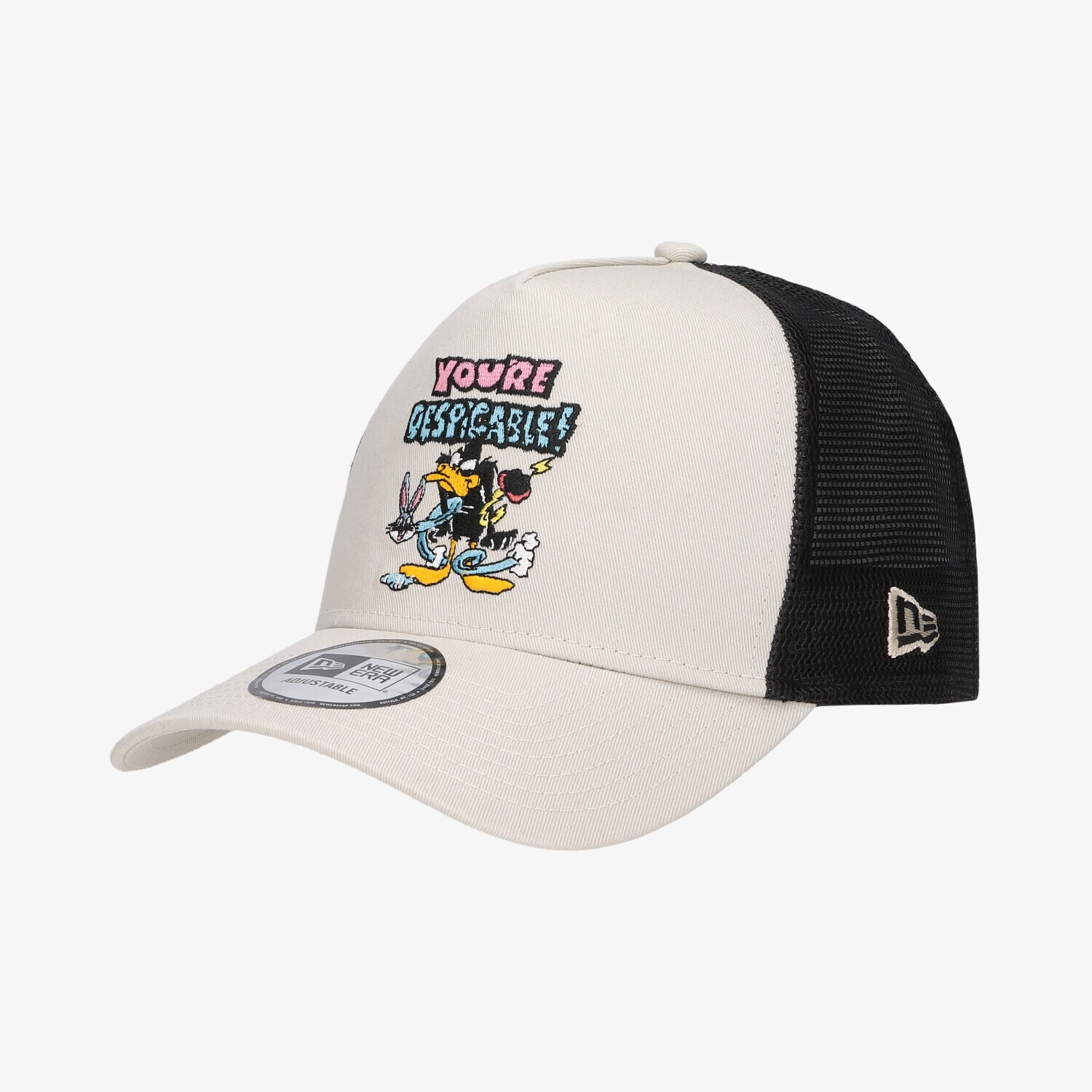 Czapka z daszkiem męska NEW ERA CZAPKA CHARACTER TRUCKER DAFFY DUCK DAFFY DUCK STN 60141589 BEŻOWY