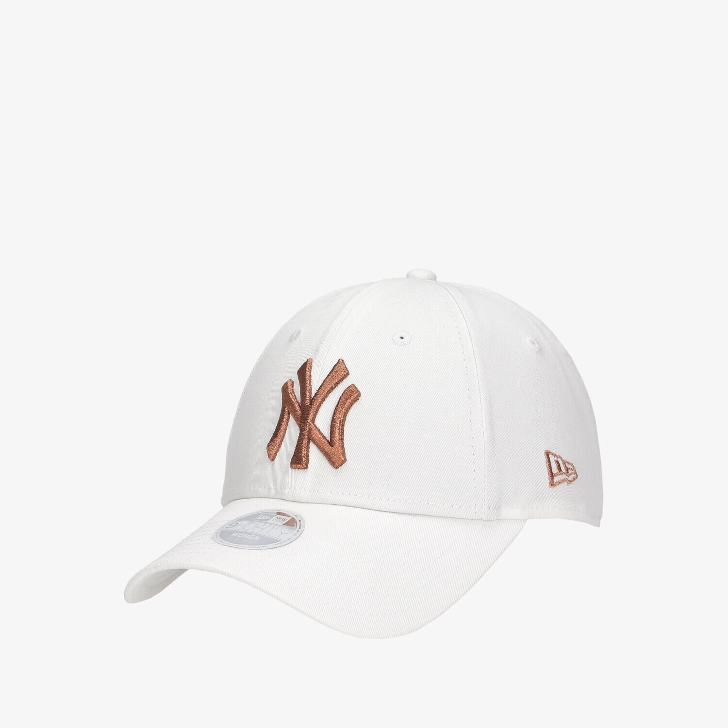 Czapka z daszkiem damska NEW ERA CZAPKA WMNS METALLIC 940 NYY WHT NEW YORK YANKEES WH 60141900 BIAŁY
