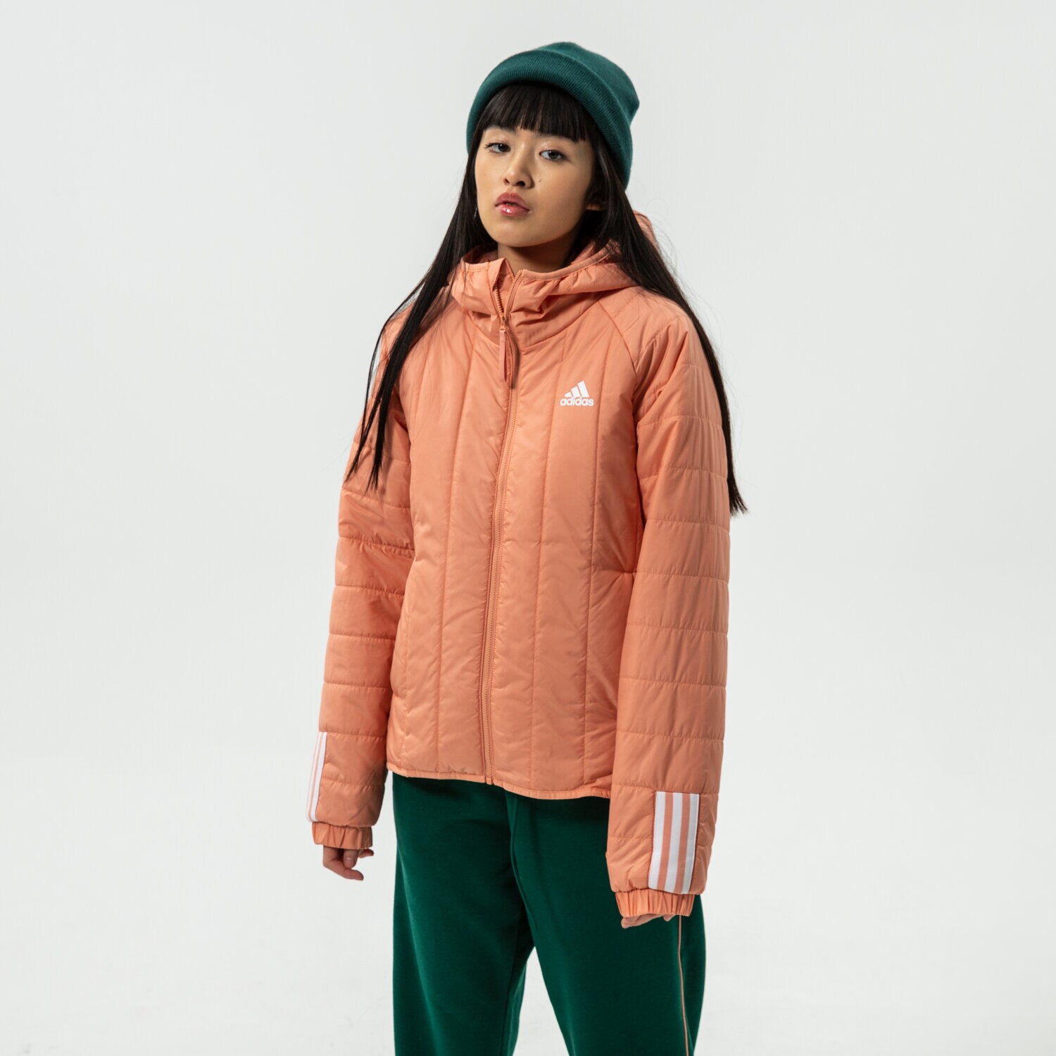 Kurtka zimowa damska ADIDAS KURTKA W ITAVIC L HO J GT1687 RÓŻOWY