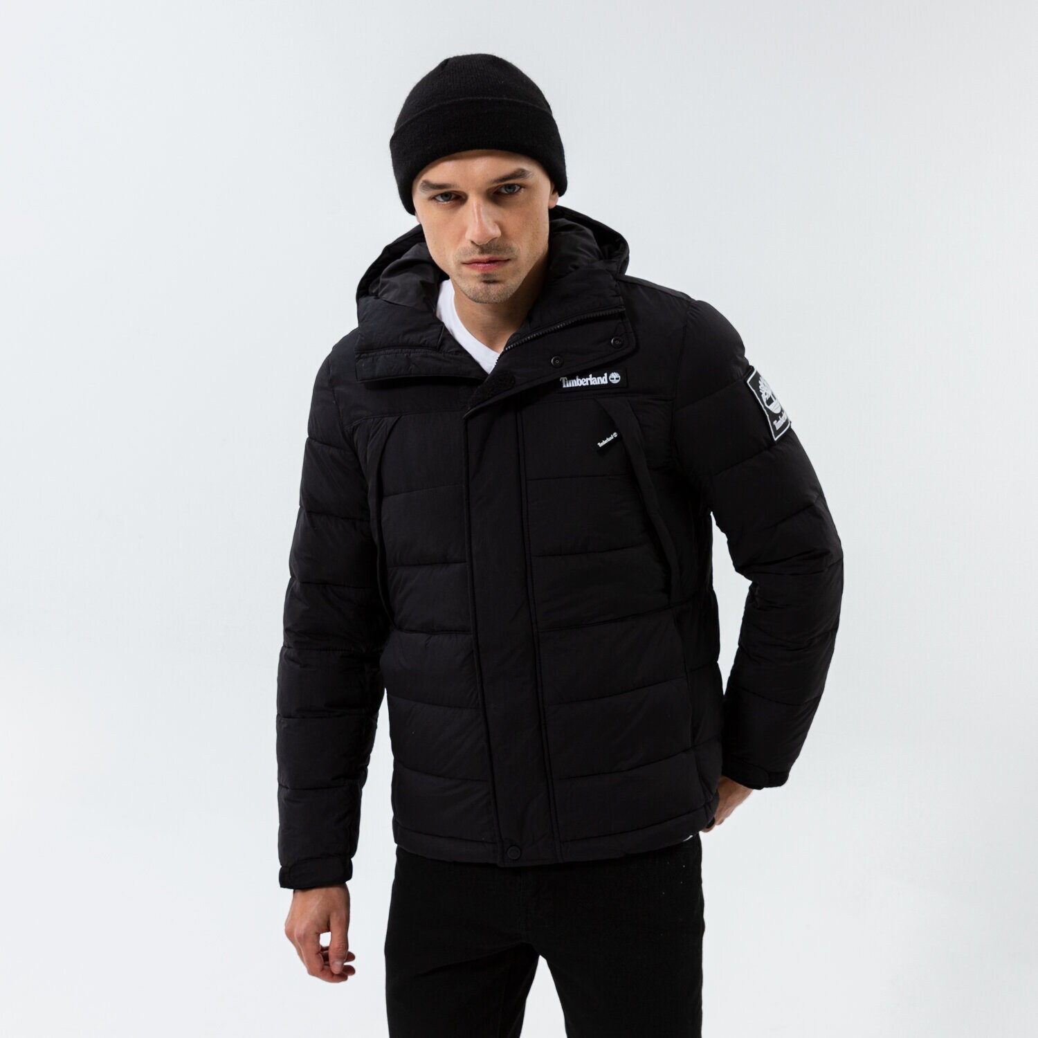 Kurtka zimowa męska TIMBERLAND KURTKA ZIMOWA YC OUTDOOR ARCHIVE PUFFER JACKET TB0A2AEB0011 CZARNY