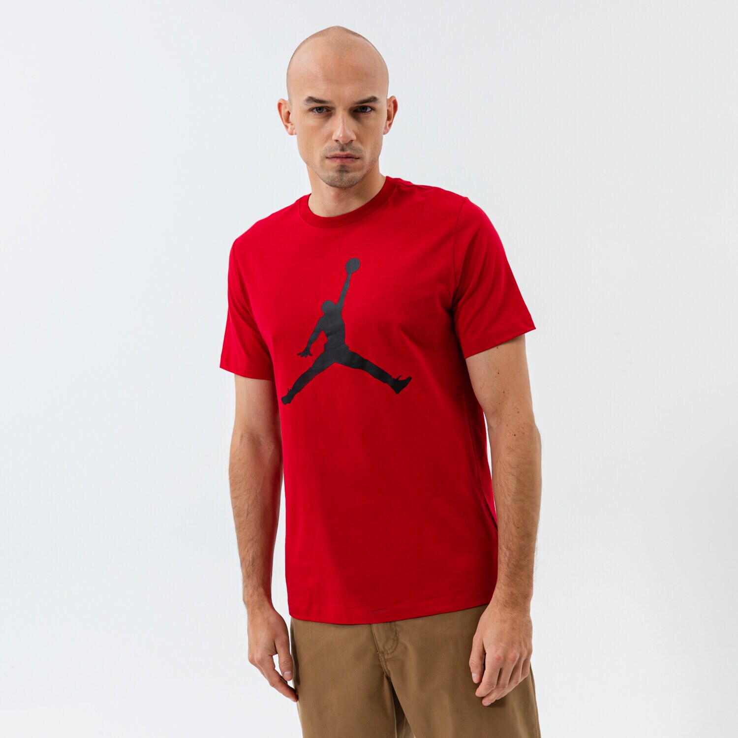 Koszulka, t-shirt sportowy męski JORDAN T-SHIRT JUMPMAN 85 T-SHIRT CJ0921-687 CZERWONY
