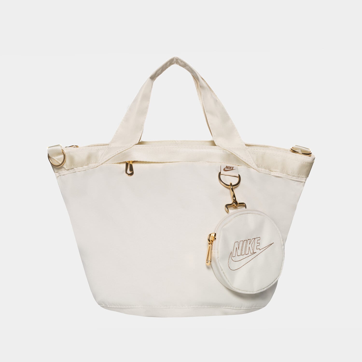 Torba sportowa damska na ramię NIKE TORBA NIKE SPORTSWEAR FUTURA LUXE CW9303-113 BEŻOWY