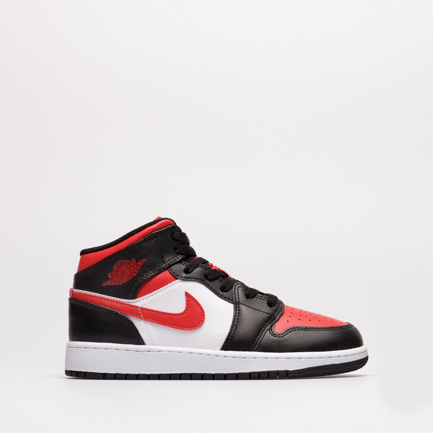 Buty sneakersy dla dzieci JORDAN AIR 1 MID 554725-079 CZARNY