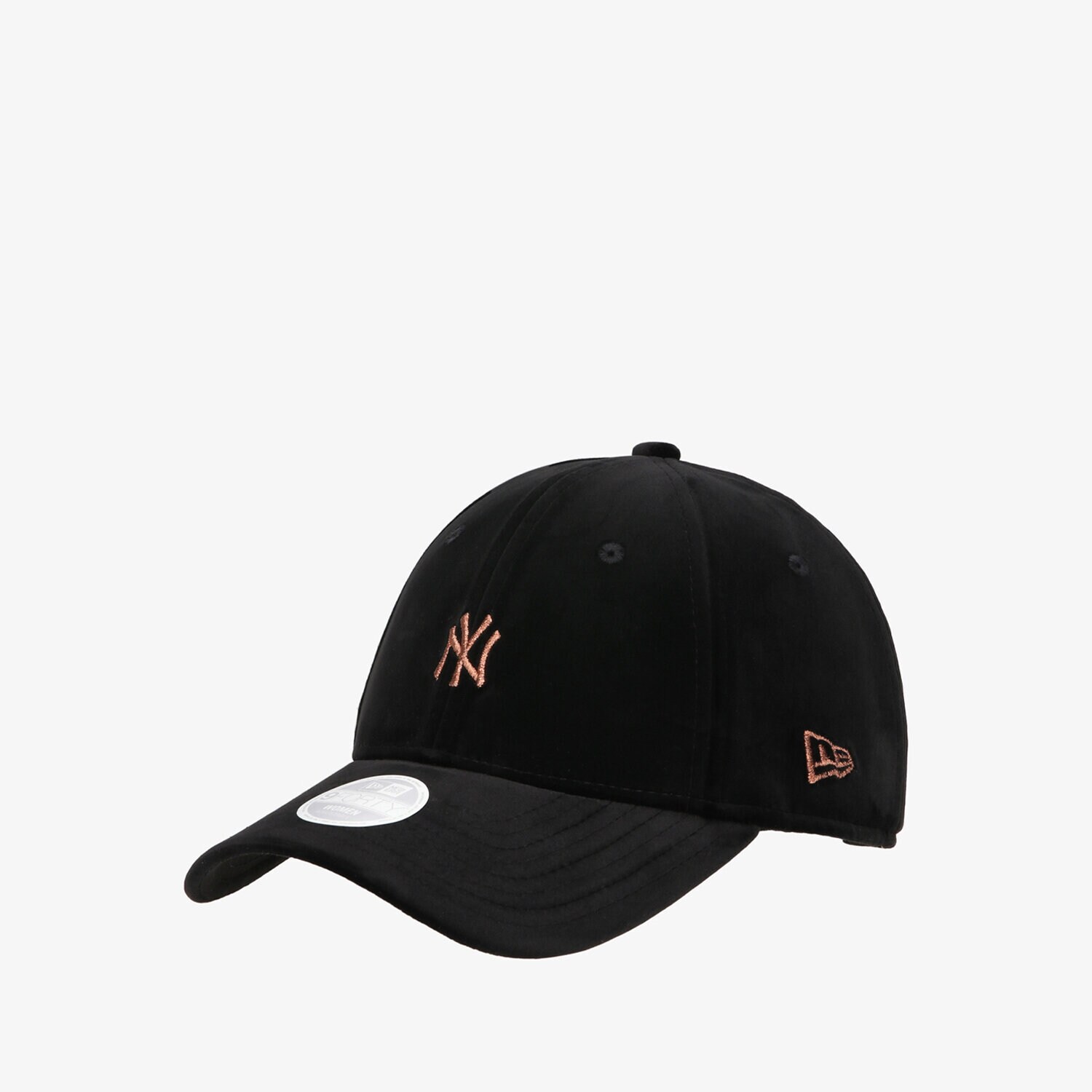 Czapka z daszkiem damska NEW ERA CZAPKA WMNS MET VELOUR 940 NYY GRH NEW YORK YANKEES 60184767 CZARNY