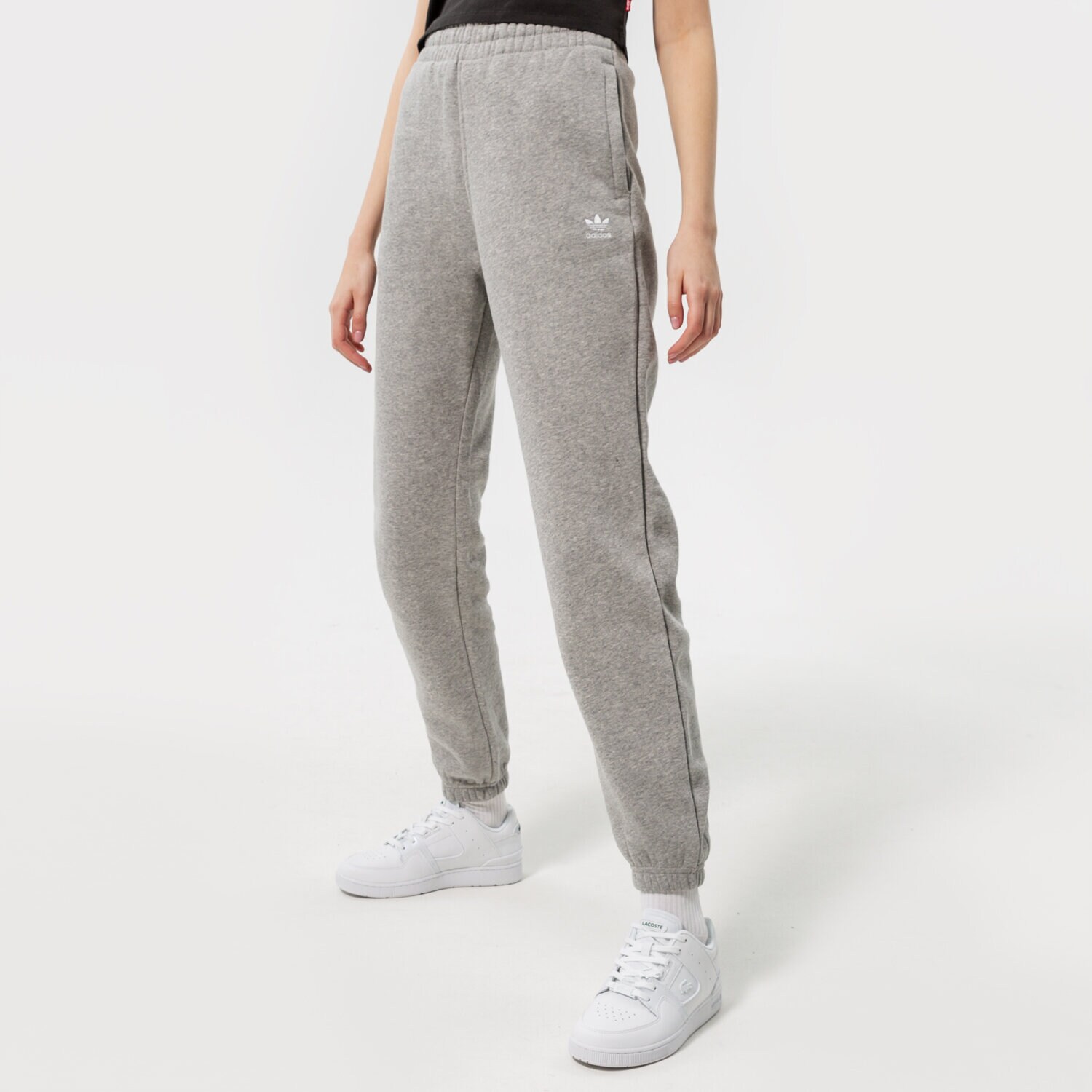 Spodnie sportowe damskie ADIDAS SPODNIE PANTS HF7473 SZARY
