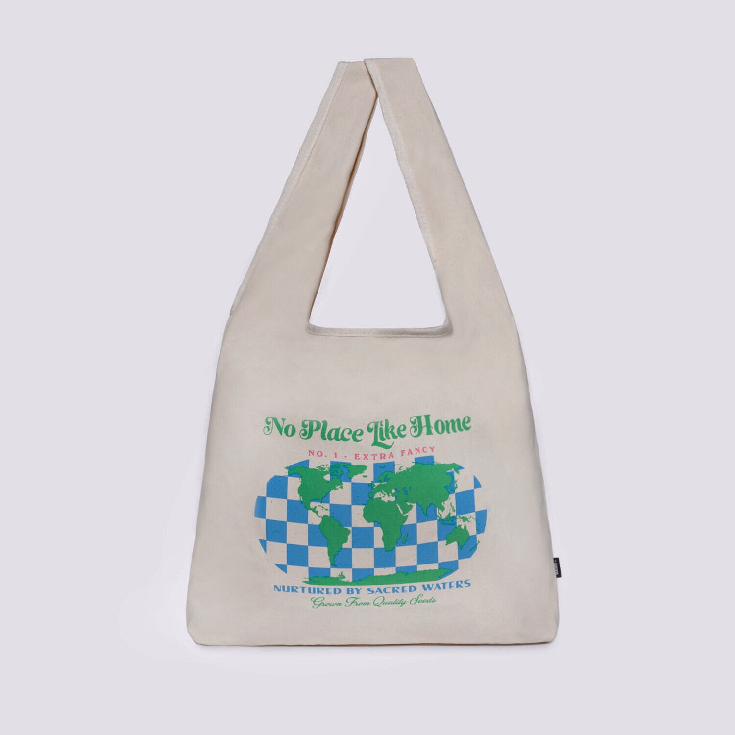 Torba sportowa damska na ramię VANS TOREBKA ECO POSITIVITY TOTE VN0A5LI57VJ1 BEŻOWY