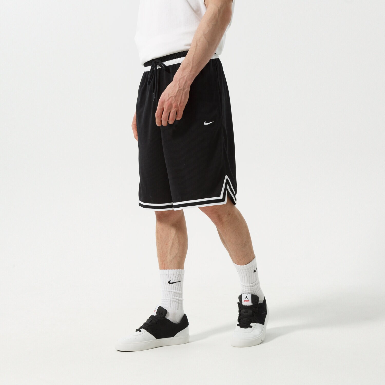 Krótkie spodenki, szorty męskie NIKE SZORTY M NK DF DNA SHORT M2Z NBA DH7160-010 CZARNY