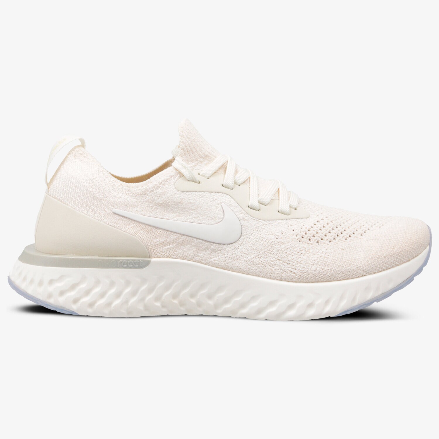 Buty sneakersy damskie NIKE WMNS EPIC REACT FLYKNIT AQ0070-201 BEŻOWY