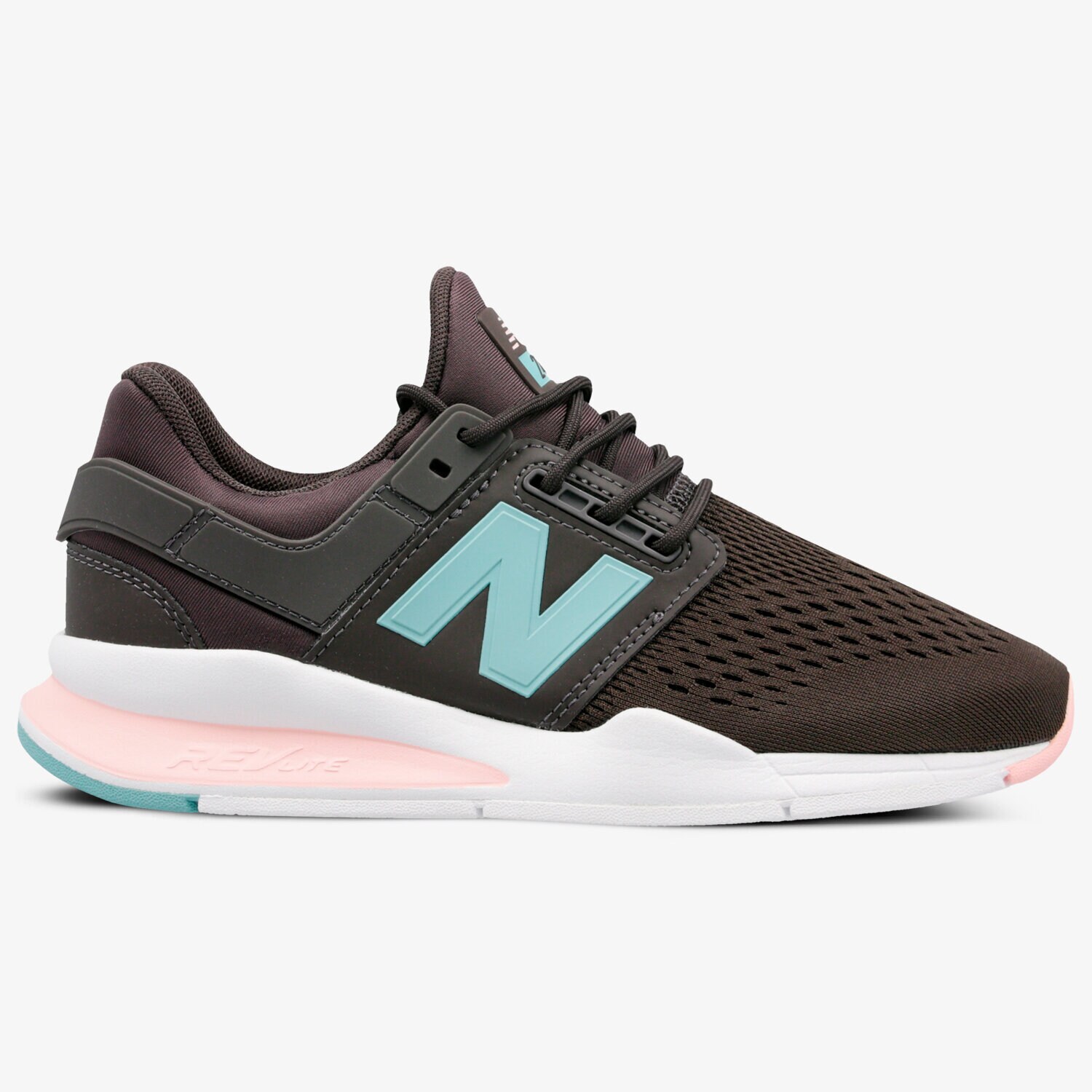 Buty sneakersy damskie NEW BALANCE WS247FD WS247FD BRĄZOWY
