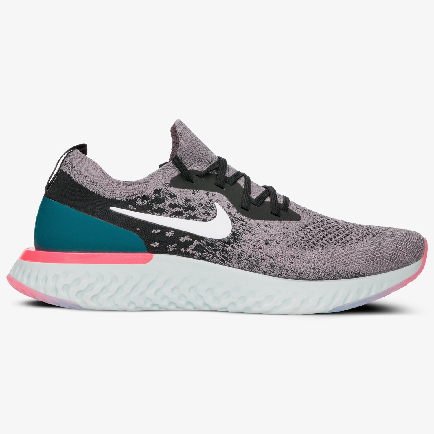 Buty sneakersy męskie NIKE EPIC REACT FLYKNIT AQ0067-010 SZARY