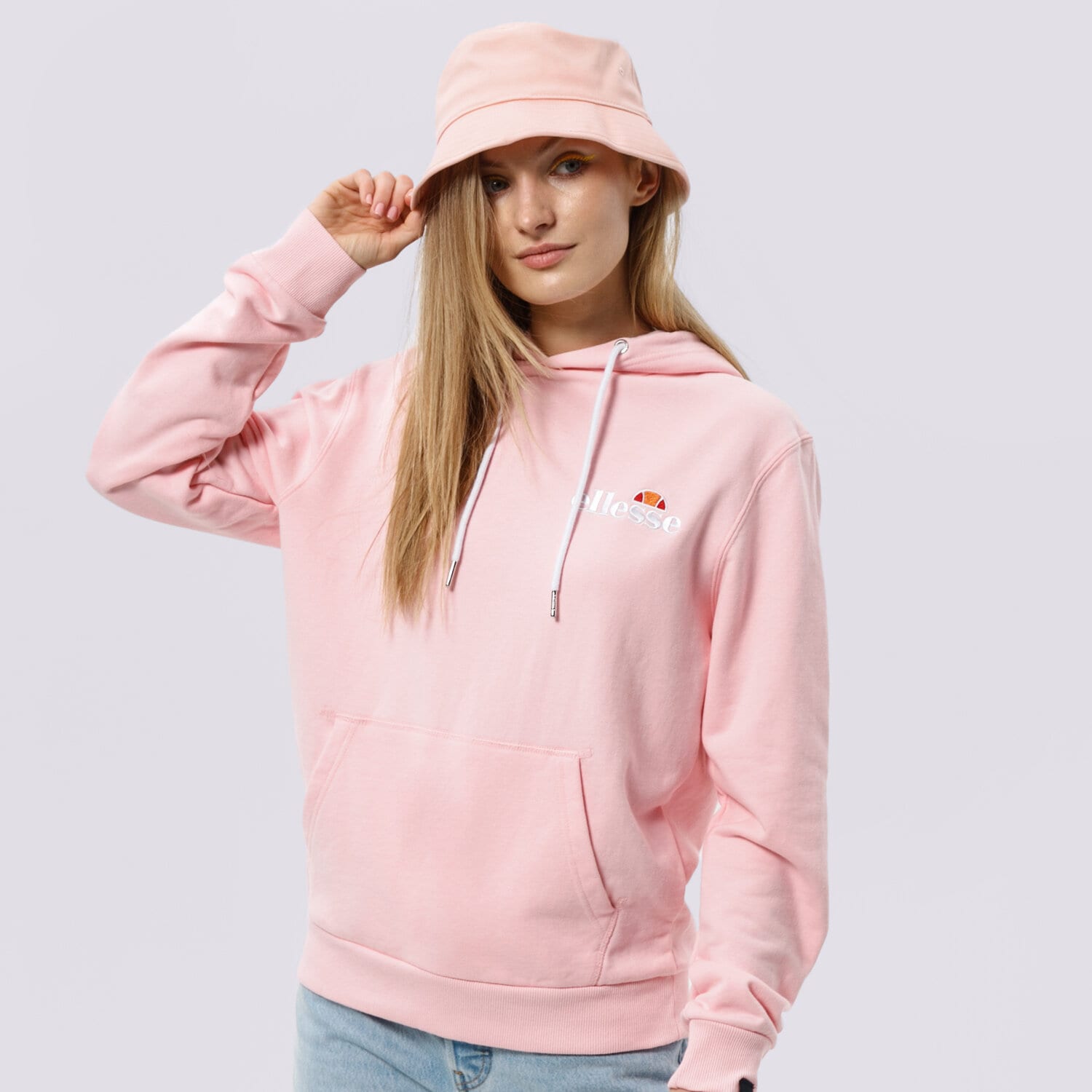 Bluza damska ELLESSE BLUZA Z KAPTUREM NOREO LPINK SGS08848808 RÓŻOWY