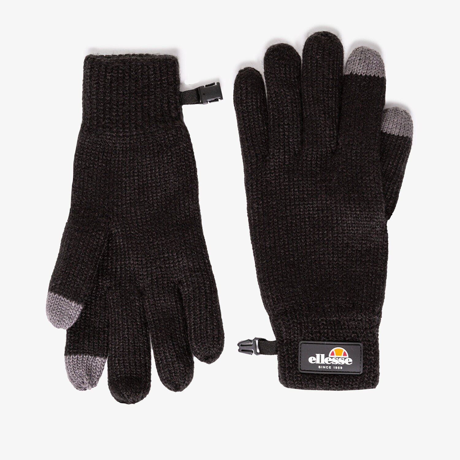 Szaliki, rękawiczki dla dzieci ELLESSE RĘKAWICZKI ZIMOWE FABIAN BLK GLOVES SHAZ0752011 CZARNY