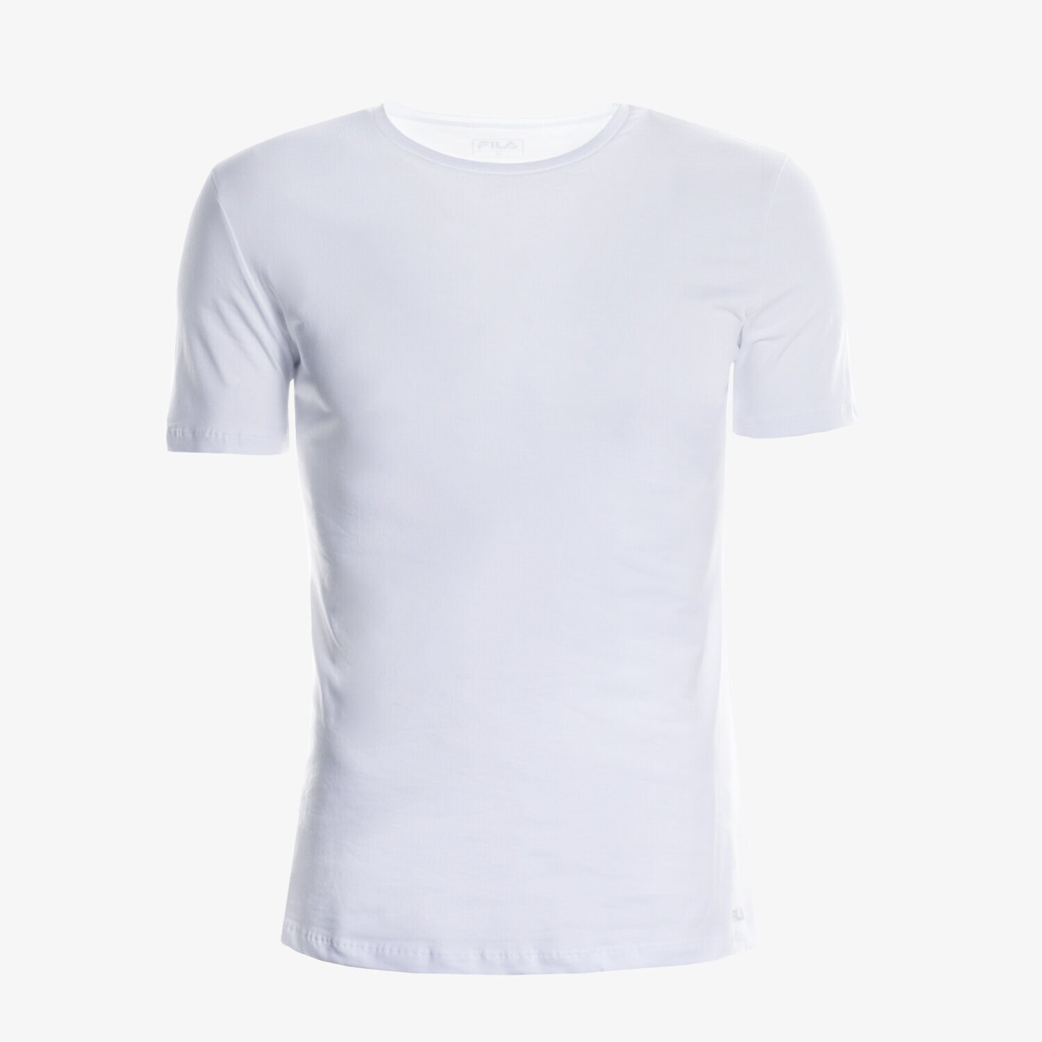 Koszulka, t-shirt sportowy męski FILA T-SHIRT UNDERSHIRT ROUND NECK FU5002-300 BIAŁY