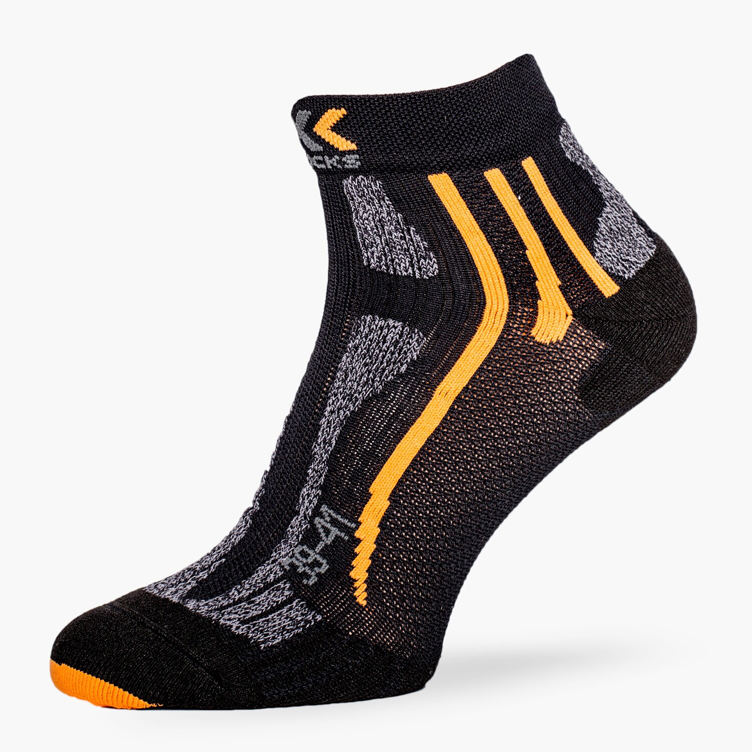 Skarpetki sportowe damskie X-SOCKS SKARPETY RUN SPEED TWO BLACK X20432B055 CZARNY