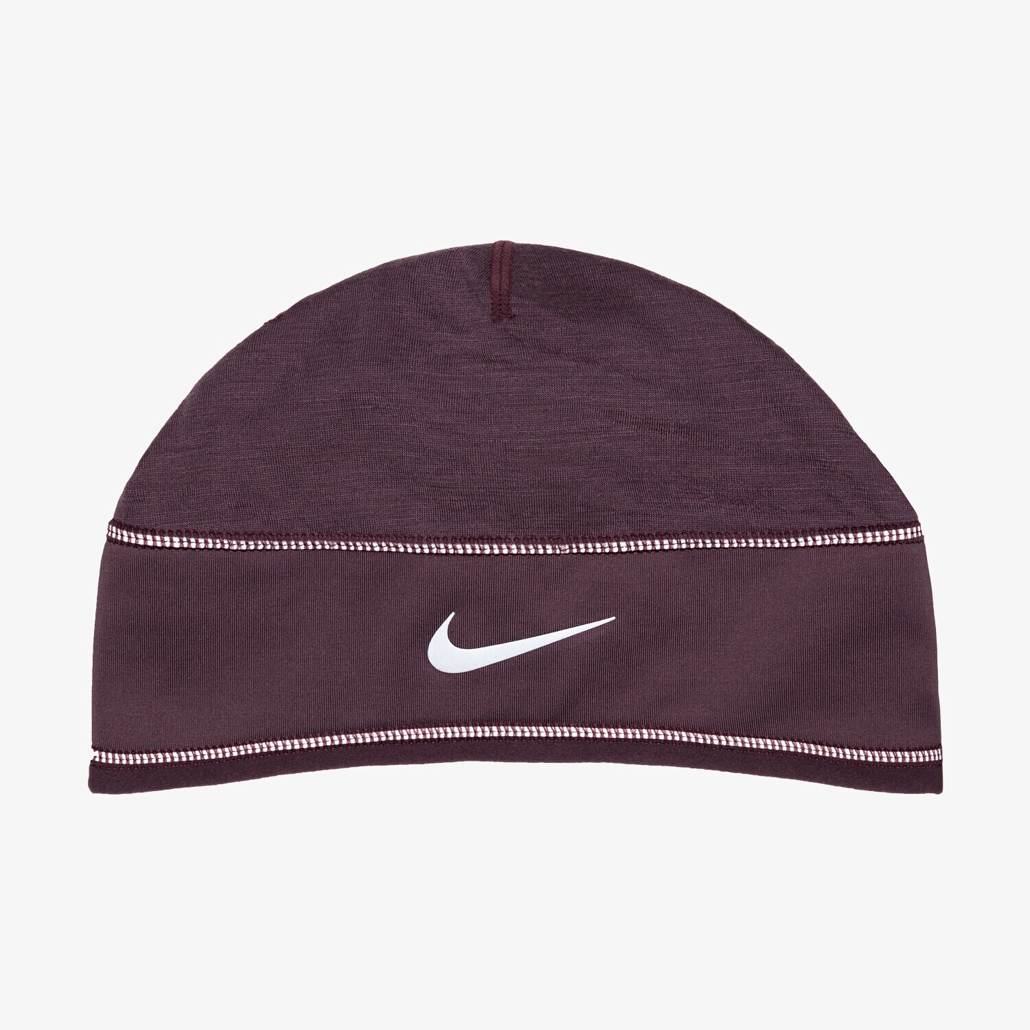 Czapka zimowa damska NIKE CZAPKA W NK BEANIE SKULLY RUN 804096533 FIOLETOWY