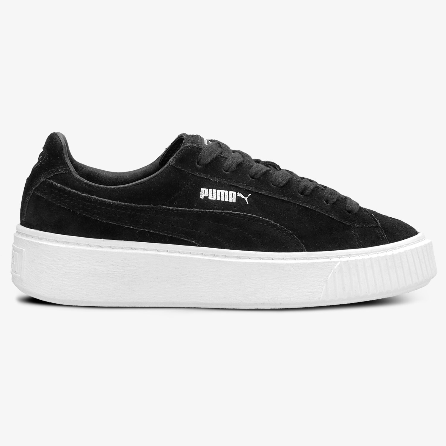 Damskie trampki, tenisówki PUMA SUEDE PLATFORM 36222301 CZARNY