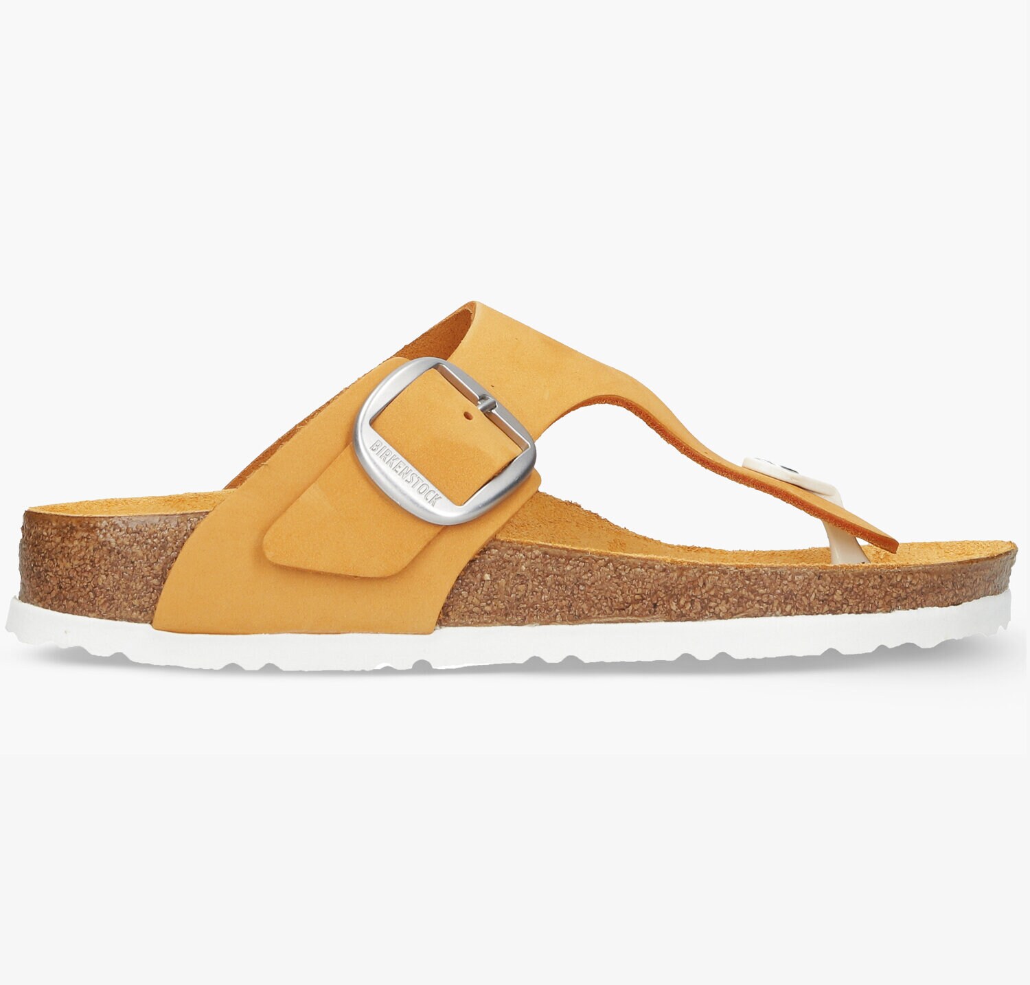 Klapki damskie BIRKENSTOCK GIZEH BIG BUCKLE 1018772 ŻÓŁTY