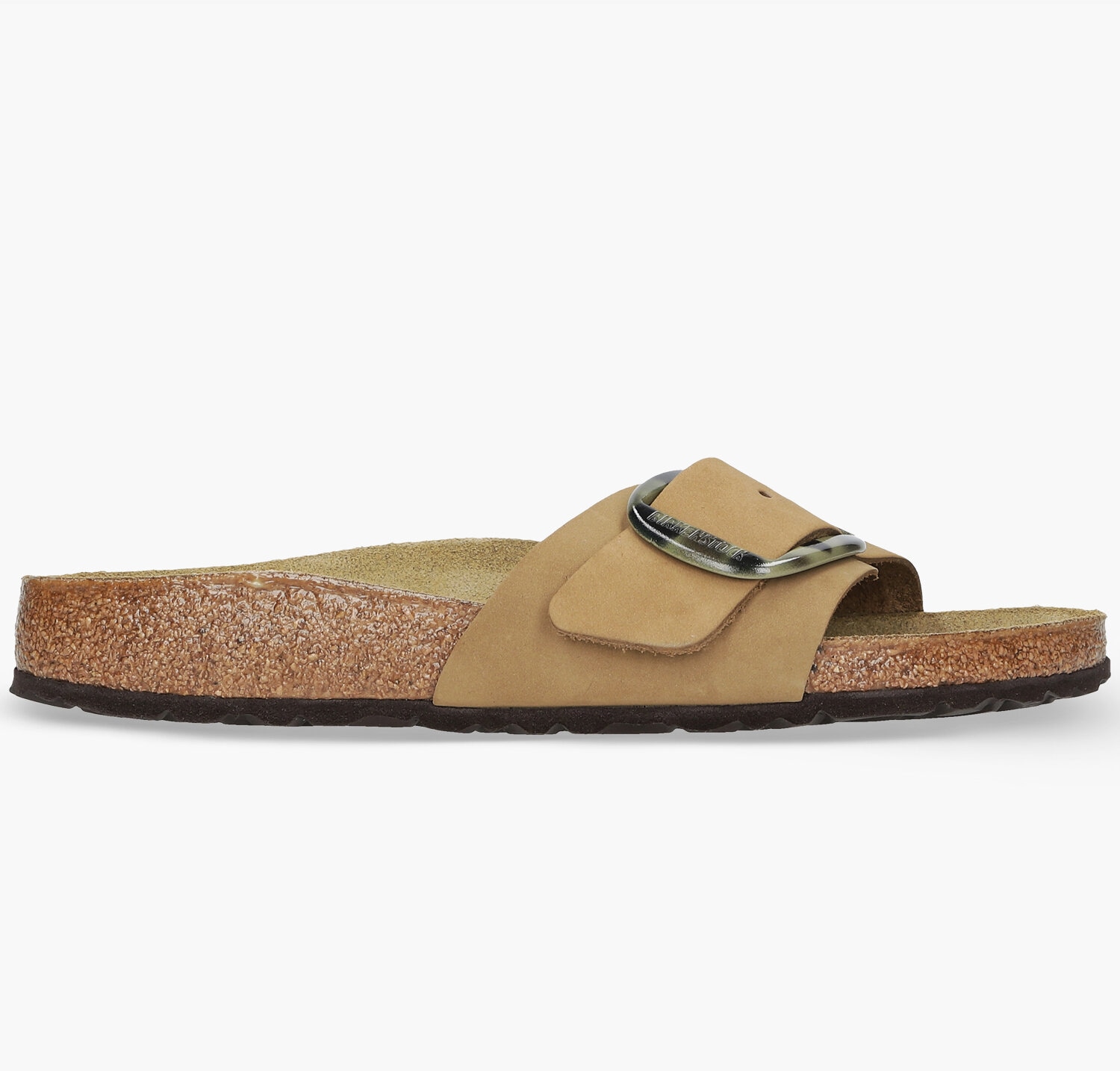 Klapki damskie BIRKENSTOCK MADRID BIG BUCKLE 1018726 KHAKI