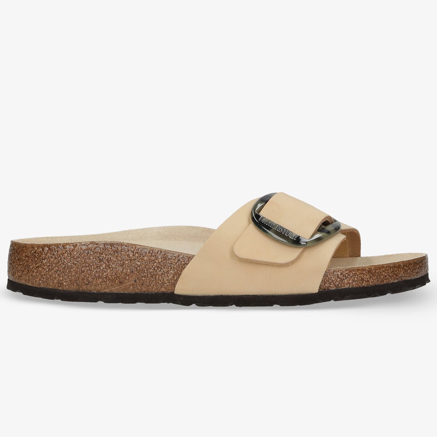 Klapki damskie BIRKENSTOCK MADRID BIG BUCKLE 1018698 BEŻOWY