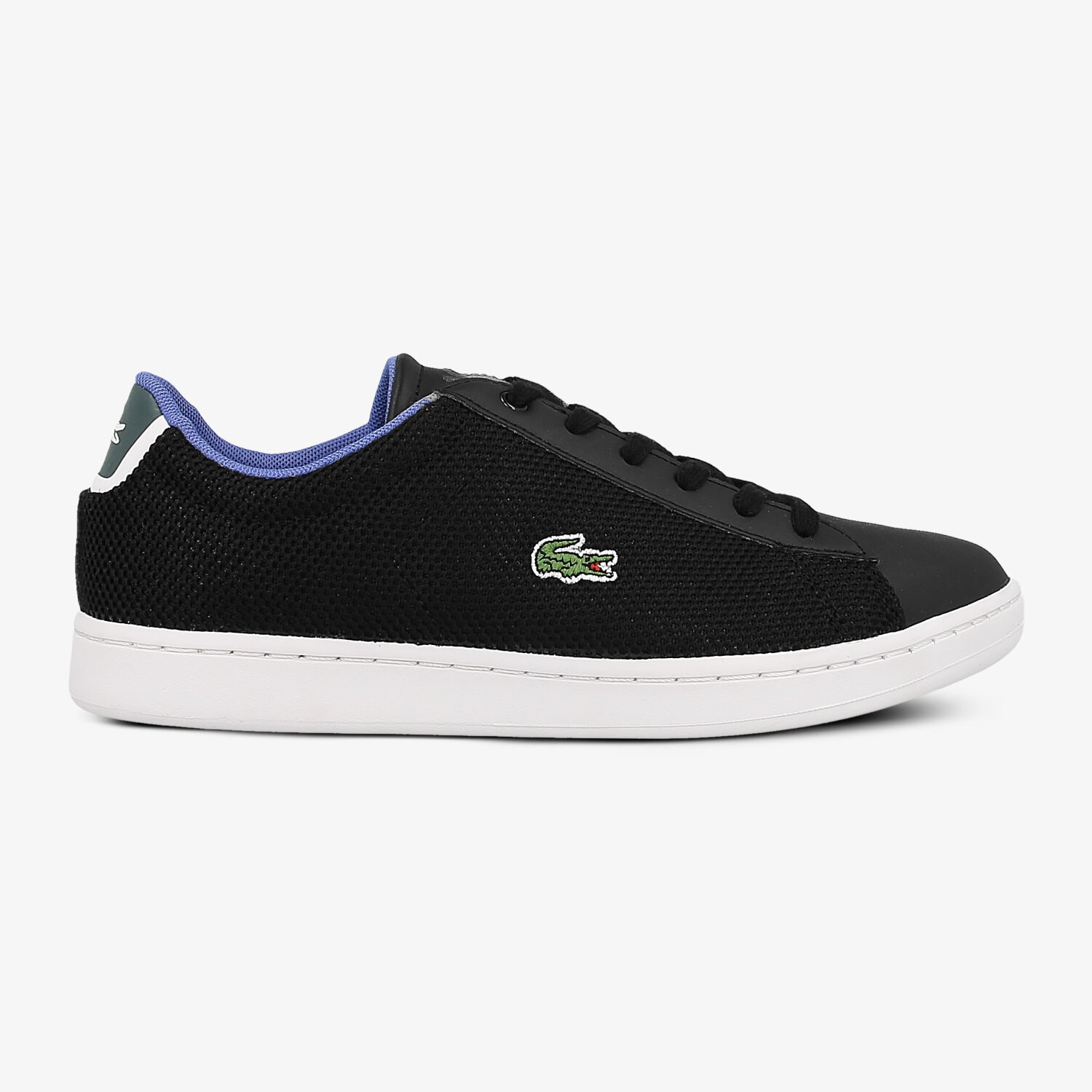 Buty sneakersy dla dzieci LACOSTE CARNABY EVO 117 2 733SPJ1001024 CZARNY