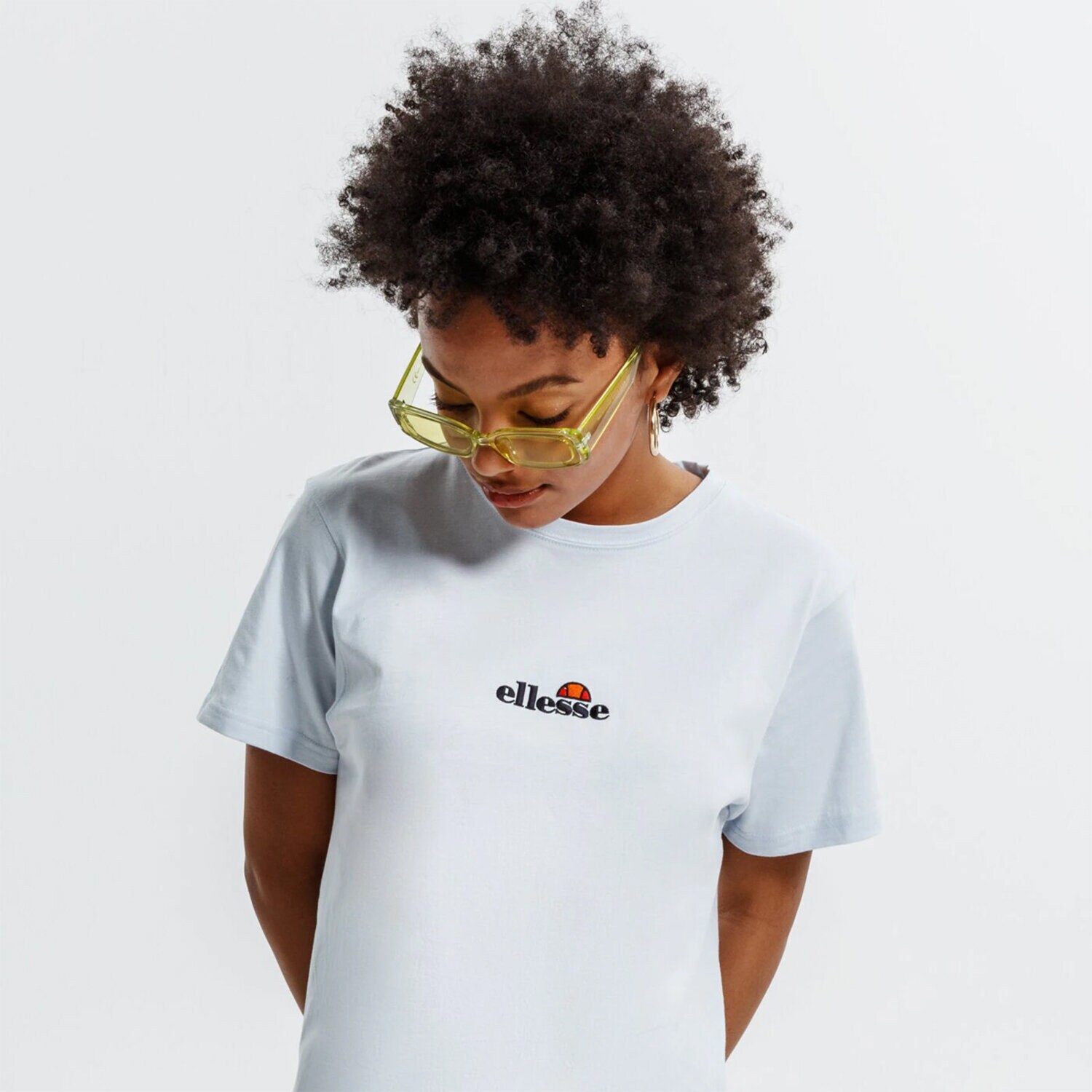 Koszulka, t-shirt damski ELLESSE T-SHIRT GENOVEFFA LBLUE SGI11077426 NIEBIESKI