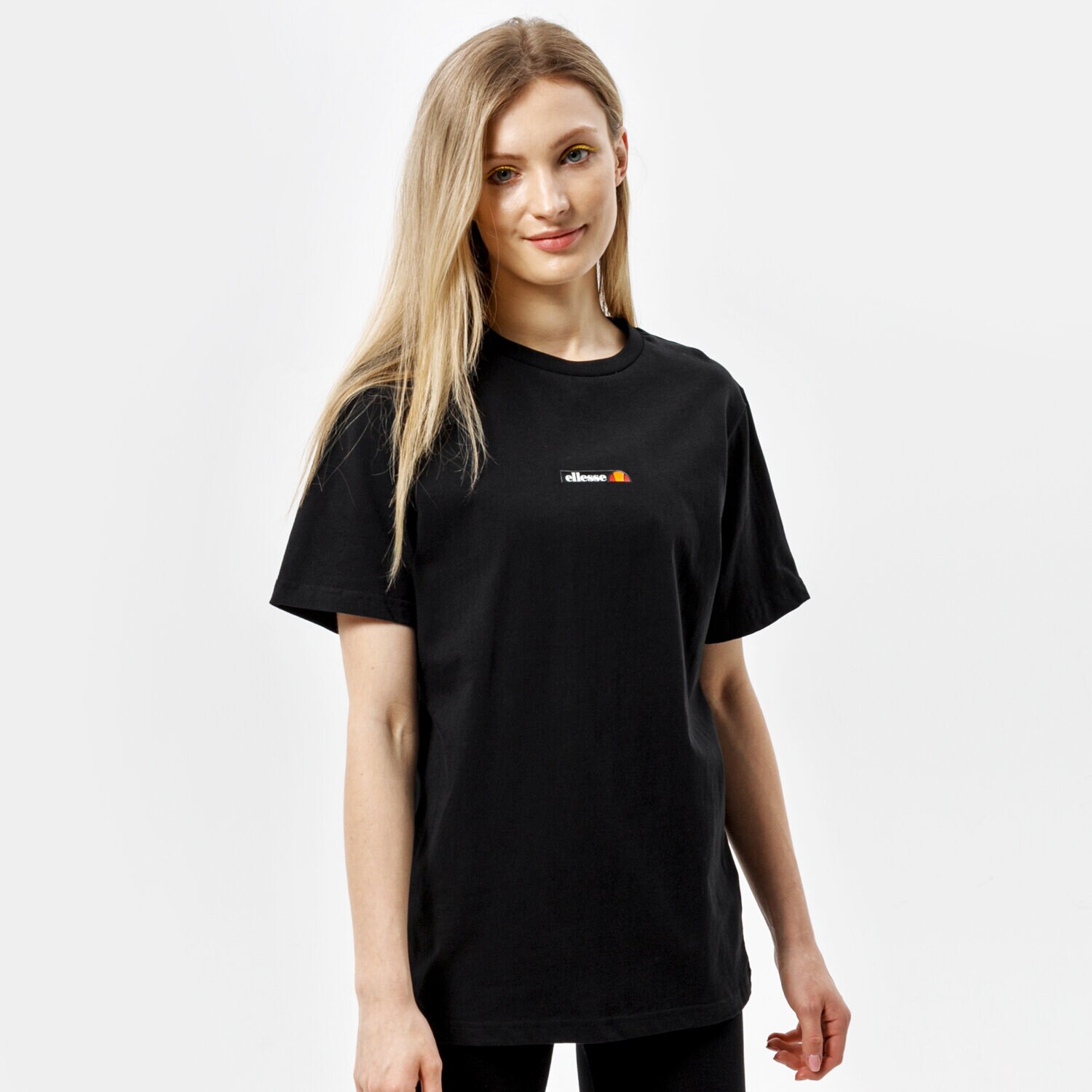 Koszulka, t-shirt damski ELLESSE T-SHIRT SPICE TEE BLK SGI11107011 CZARNY