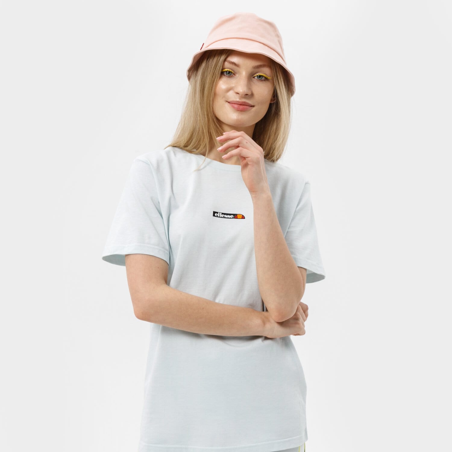 Koszulka, t-shirt damski ELLESSE T-SHIRT SPICE TEE LBLUE SGI11107426 NIEBIESKI
