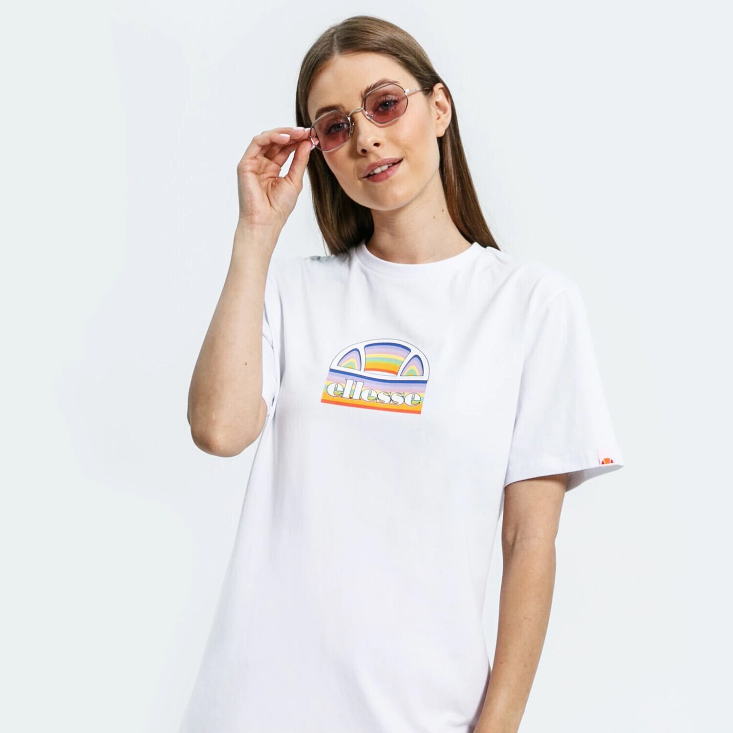 Koszulka, t-shirt damski ELLESSE T-SHIRT TARDI TEE WHT SGJ11887908 BIAŁY