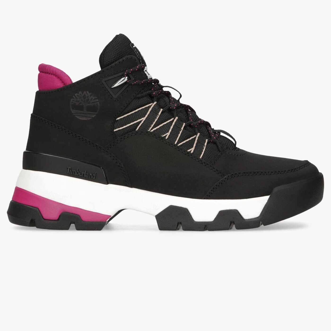 Buty sneakersy damskie TIMBERLAND EURO SWIFT HIKER TB0A2H410011 CZARNY