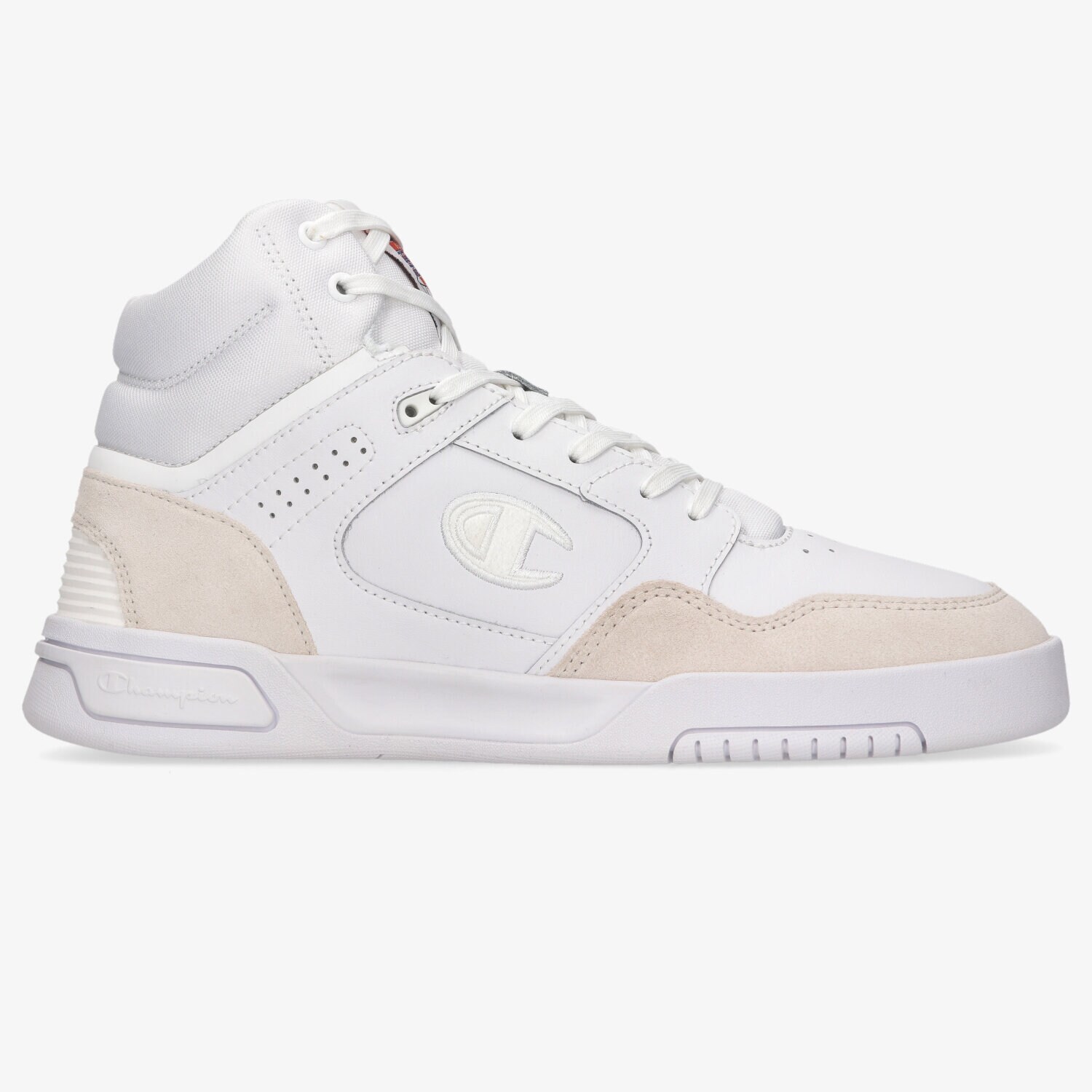 Buty sneakersy męskie CHAMPION CLASSIC Z80 MID S21649-WW001 BIAŁY