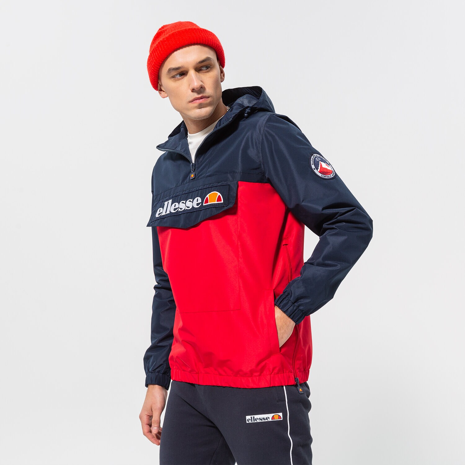 Kurtka zimowa męska ELLESSE KURTKA MONT 2 OH JACKET RED SHL06040823 CZERWONY