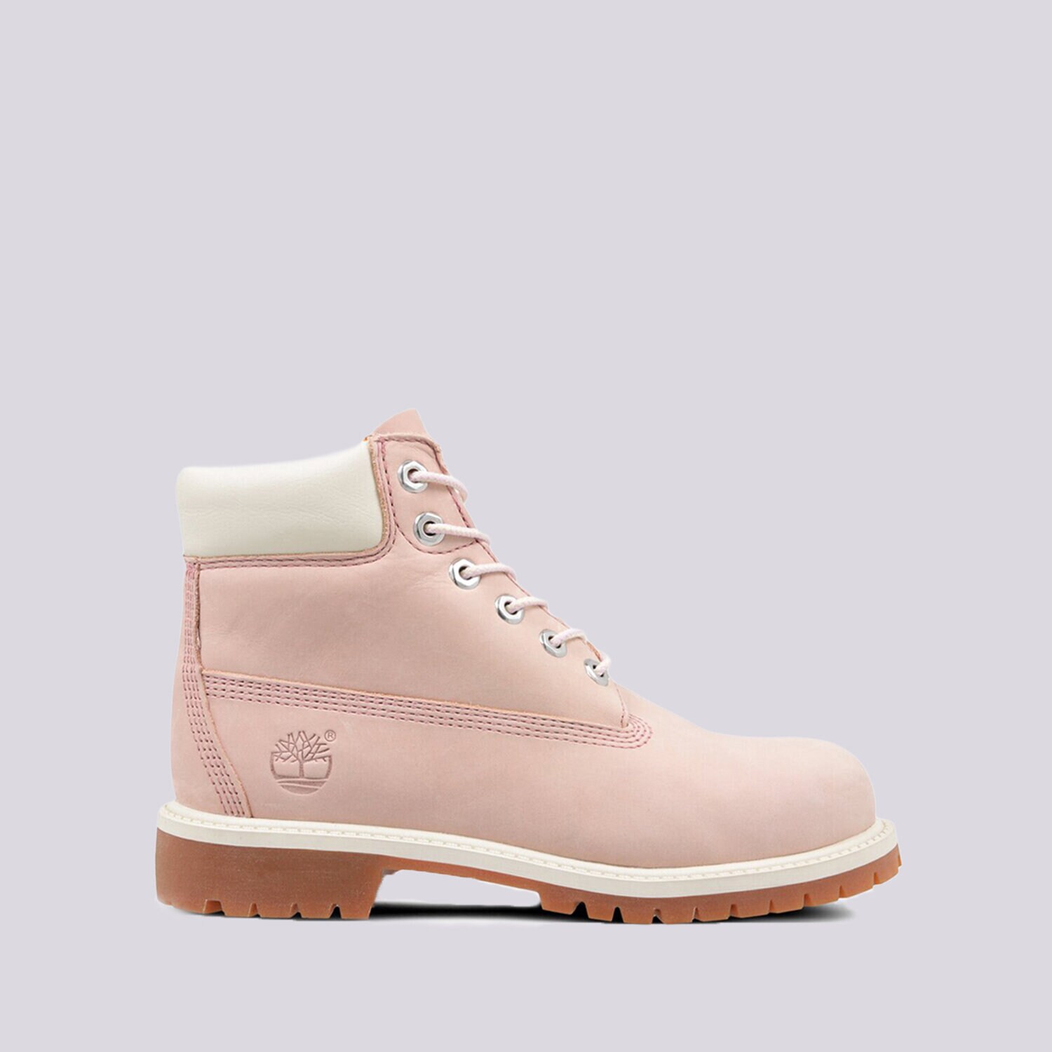 Buty zimowe, trekkingowe, outdoor dla dzieci TIMBERLAND PREMIUM 6 INCH CLASSIC BOOT FTC 34792 RÓŻOWY