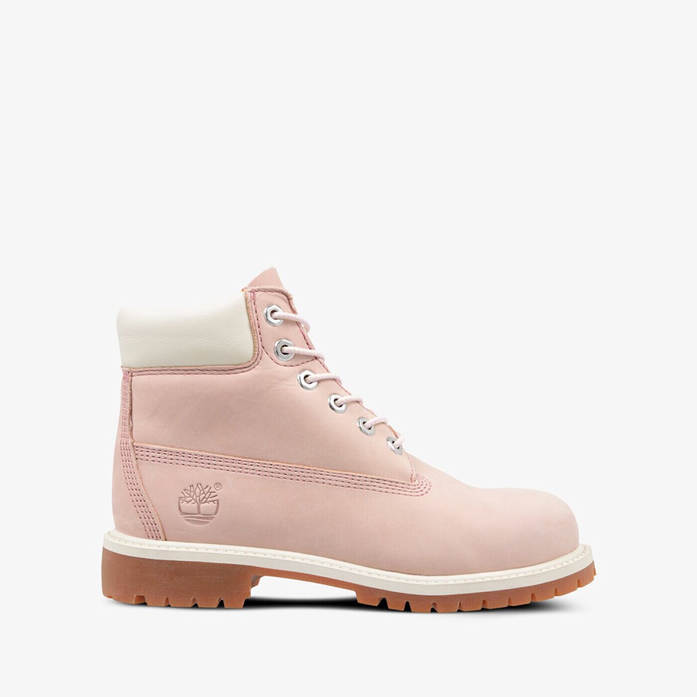 Buty zimowe, trekkingowe, outdoor dla dzieci TIMBERLAND PREMIUM 6 INCH CLASSIC BOOT FTC 34792 RÓŻOWY