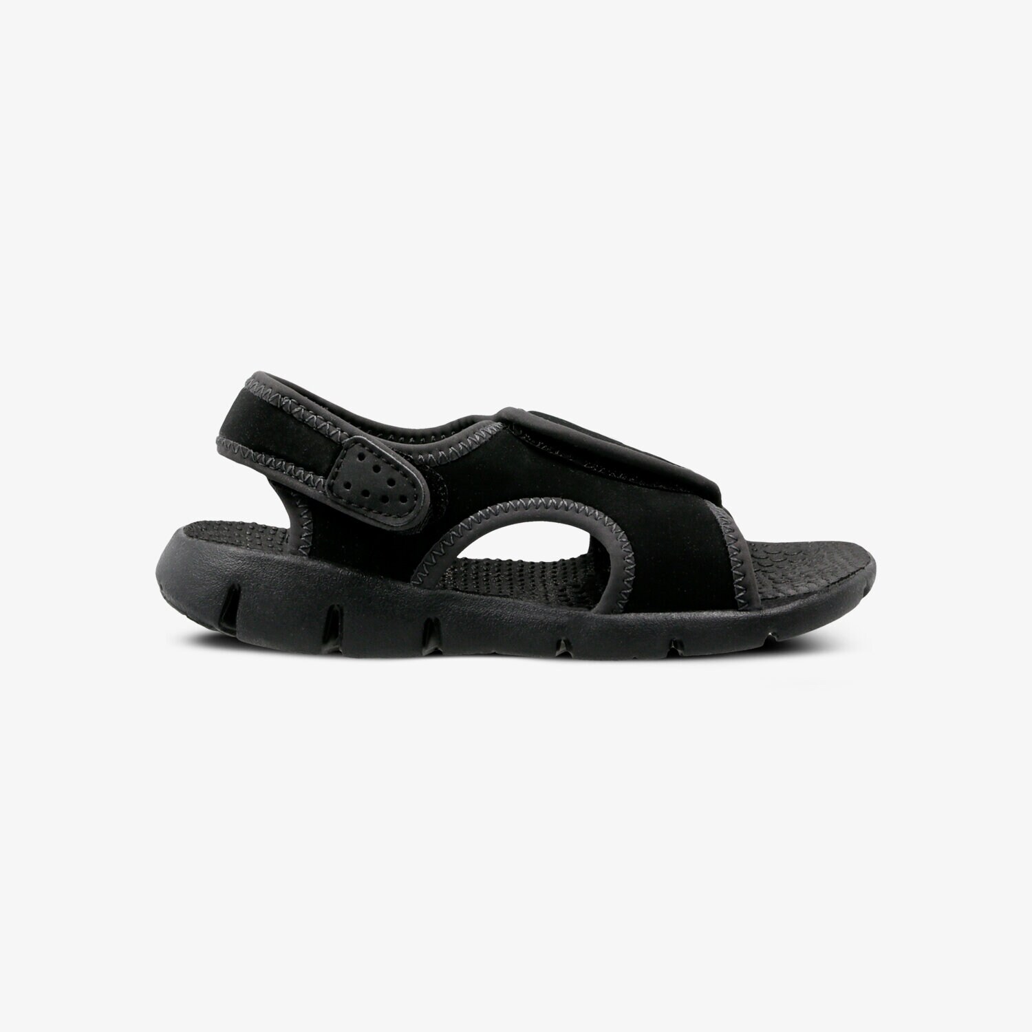 NIKE SUNRAY ADJUST 4 (GS/PS) 386518-011 CZARNY