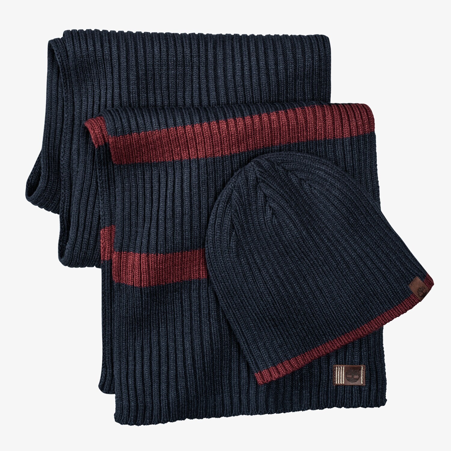 Czapka zimowa męska TIMBERLAND  SET RIBBED GIFT A182U433 MULTICOLOR