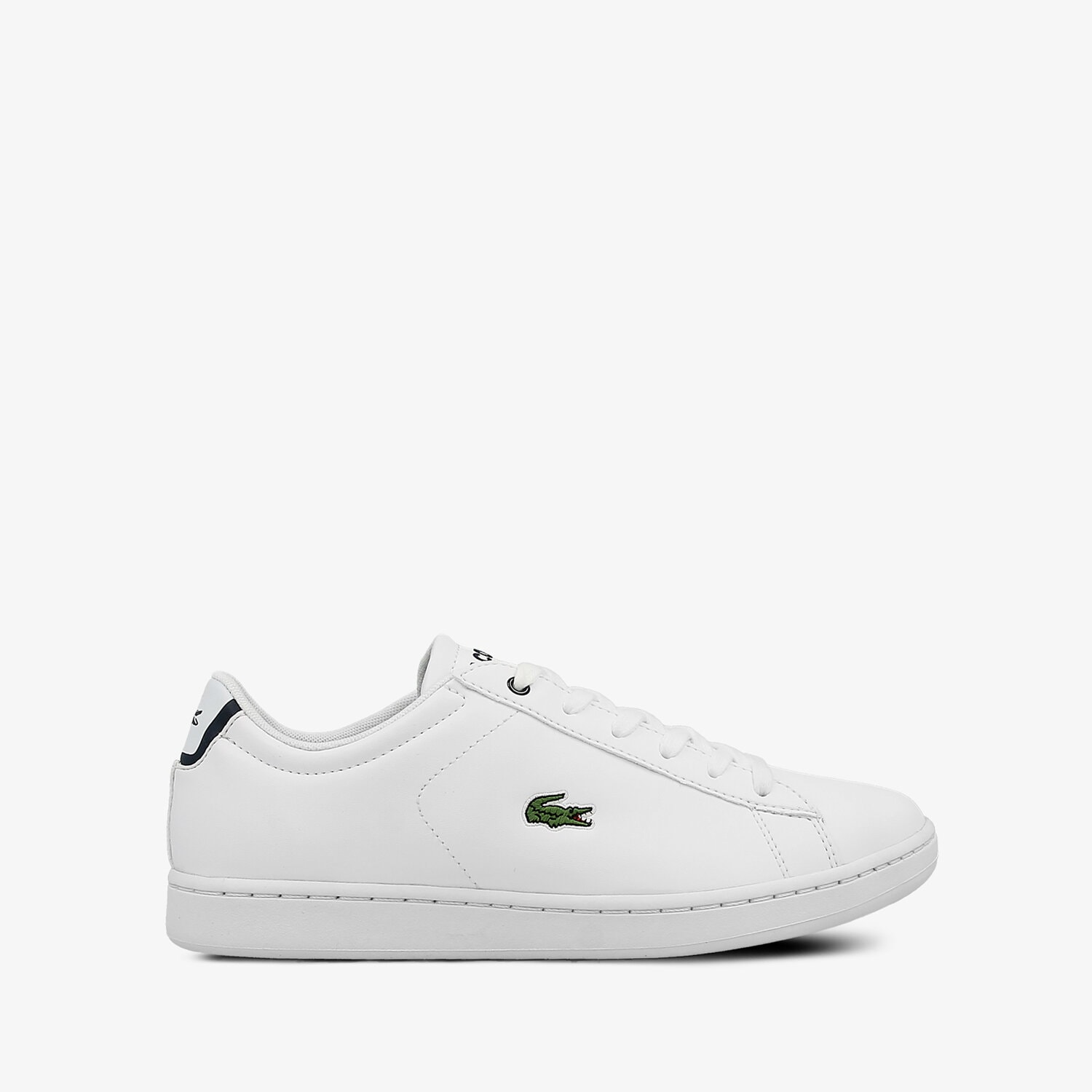 Buty sneakersy dla dzieci LACOSTE CARNABY EVO BL 1 733SPJ1003042 BIAŁY