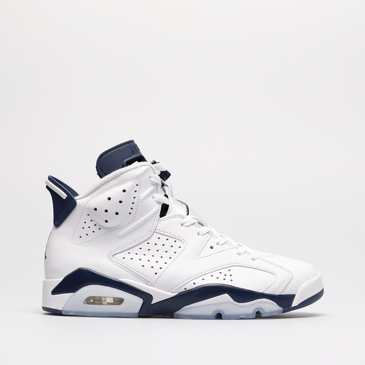 Buty sneakersy męskie A.JORDAN 6 RET CT8529-141 BIAŁY